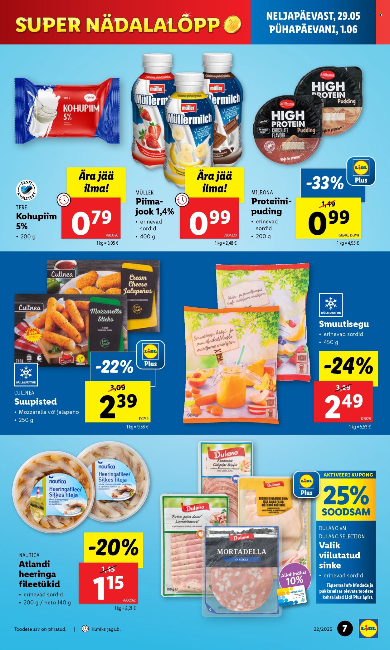 lidl - Lidl kliendileht - Nädalalõpu pakkumised (29.05 - 1.06.2025) - page: 7 lidl - Lidl kliendileht - Nädalalõpu pakkumised (29.05 - 1.06.2025) - page: 7