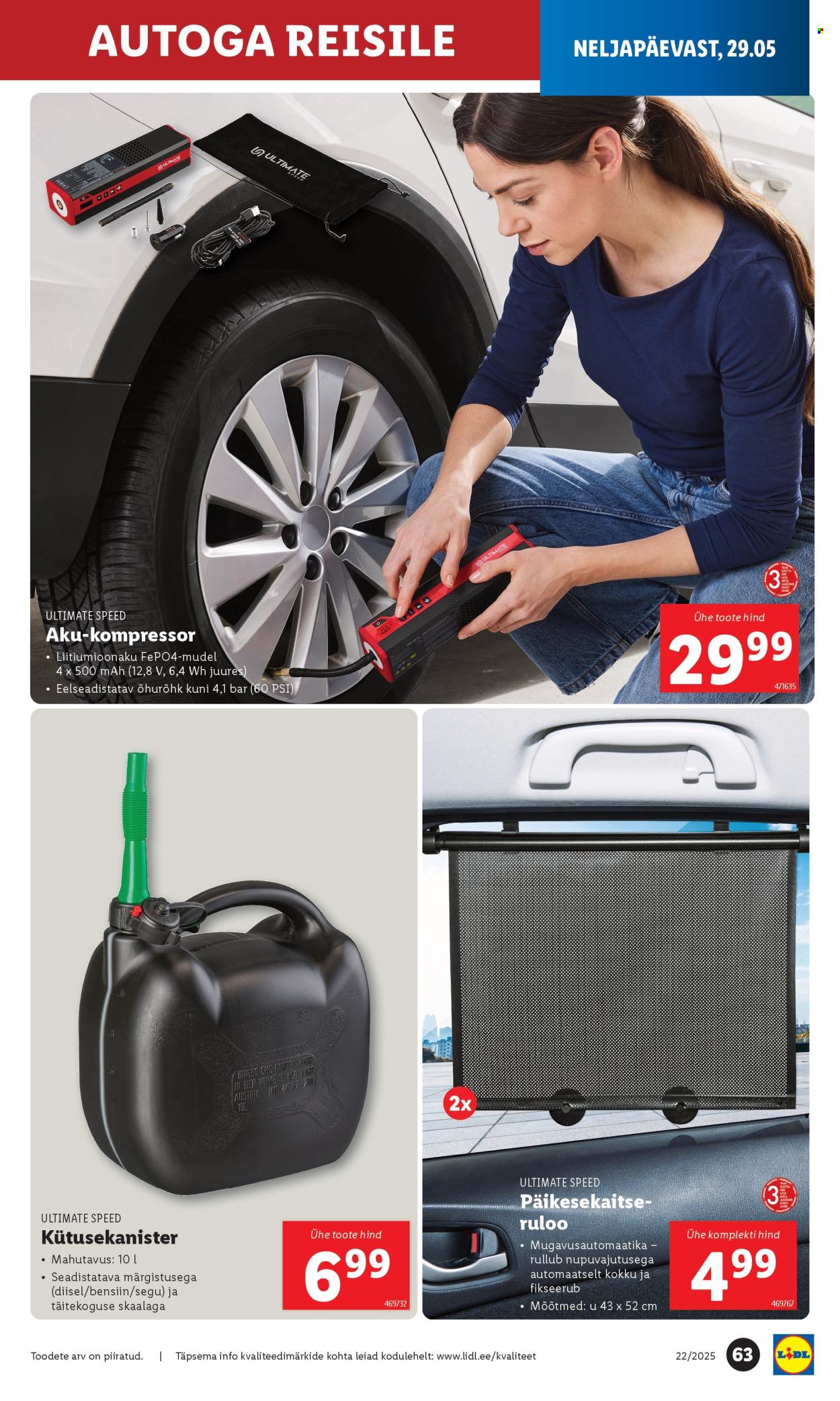 lidl - Lidl kliendileht - Nädalalõpu pakkumised (29.05 - 1.06.2025) - page: 63 lidl - Lidl kliendileht - Nädalalõpu pakkumised (29.05 - 1.06.2025) - page: 63