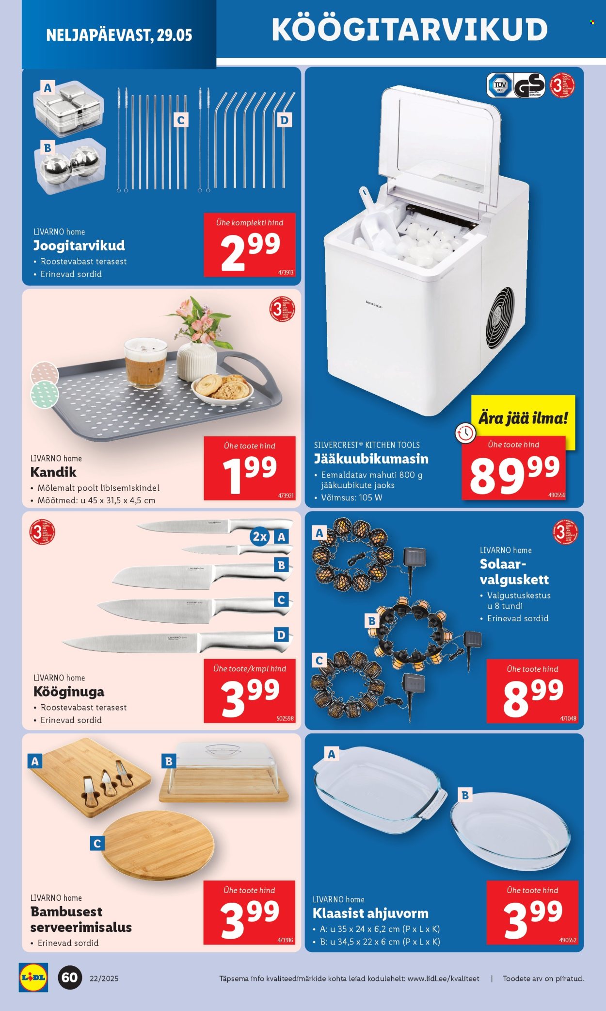 lidl - Lidl kliendileht - Nädalalõpu pakkumised (29.05 - 1.06.2025) - page: 60 lidl - Lidl kliendileht - Nädalalõpu pakkumised (29.05 - 1.06.2025) - page: 60