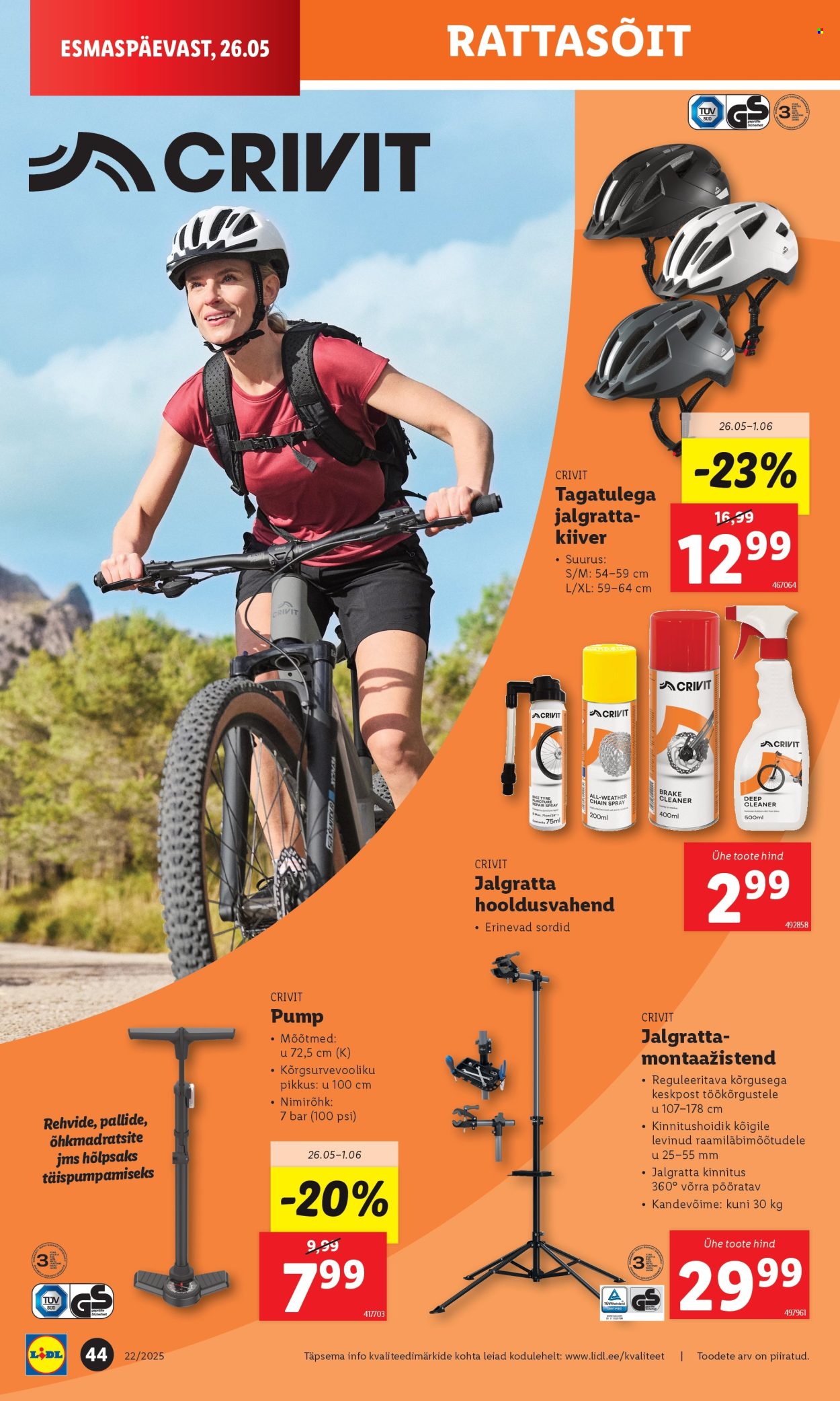 lidl - Lidl kliendileht - Nädalalõpu pakkumised (29.05 - 1.06.2025) - page: 44 lidl - Lidl kliendileht - Nädalalõpu pakkumised (29.05 - 1.06.2025) - page: 44