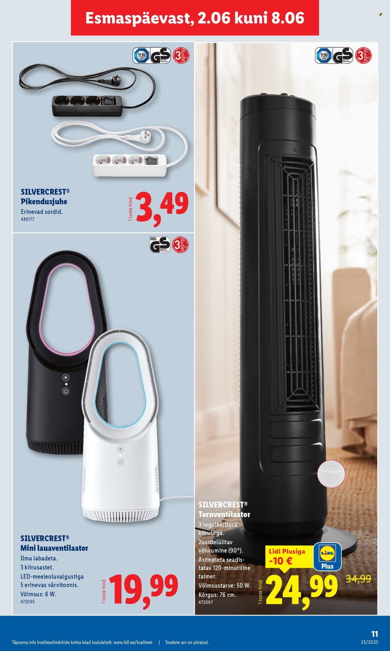 lidl - Lidl kliendileht - Tööstuskaupade pakkumised (2.06 - 8.06.2025) - page: 11