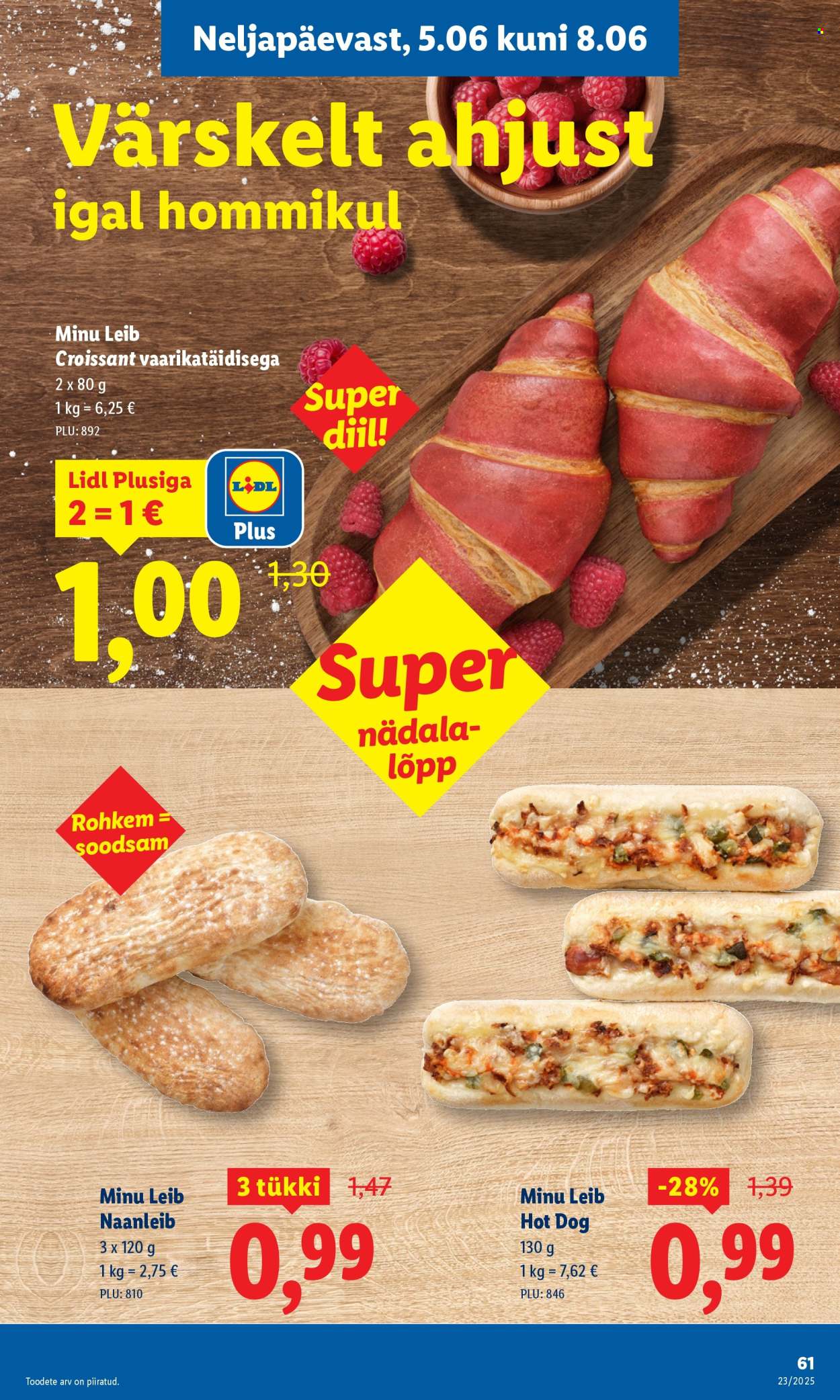 lidl - Lidl kliendileht - Kliendileht (2.06 - 8.06.2025) - page: 61 lidl - Lidl kliendileht - Kliendileht (2.06 - 8.06.2025) - page: 61