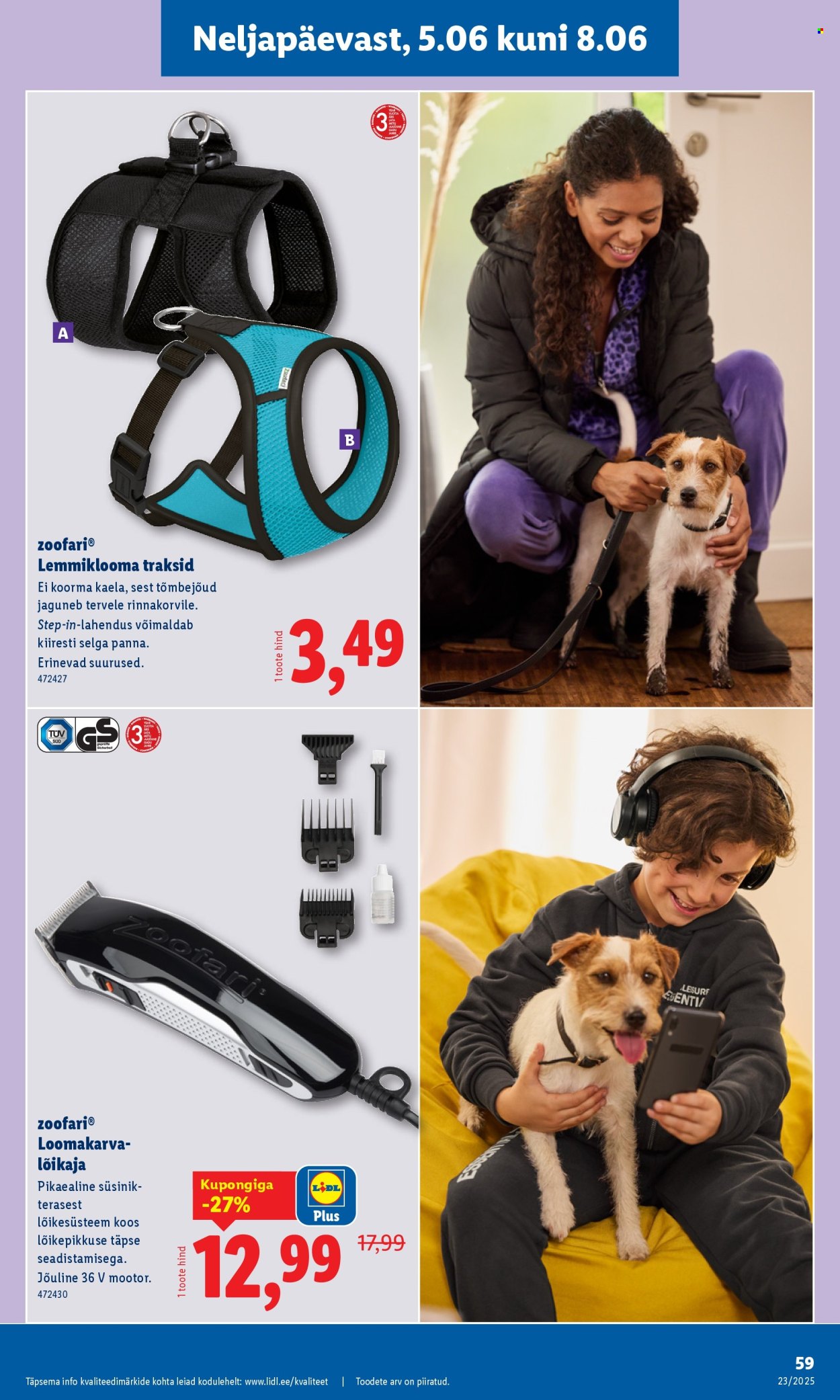 lidl - Lidl kliendileht - Kliendileht (2.06 - 8.06.2025) - page: 59 lidl - Lidl kliendileht - Kliendileht (2.06 - 8.06.2025) - page: 59