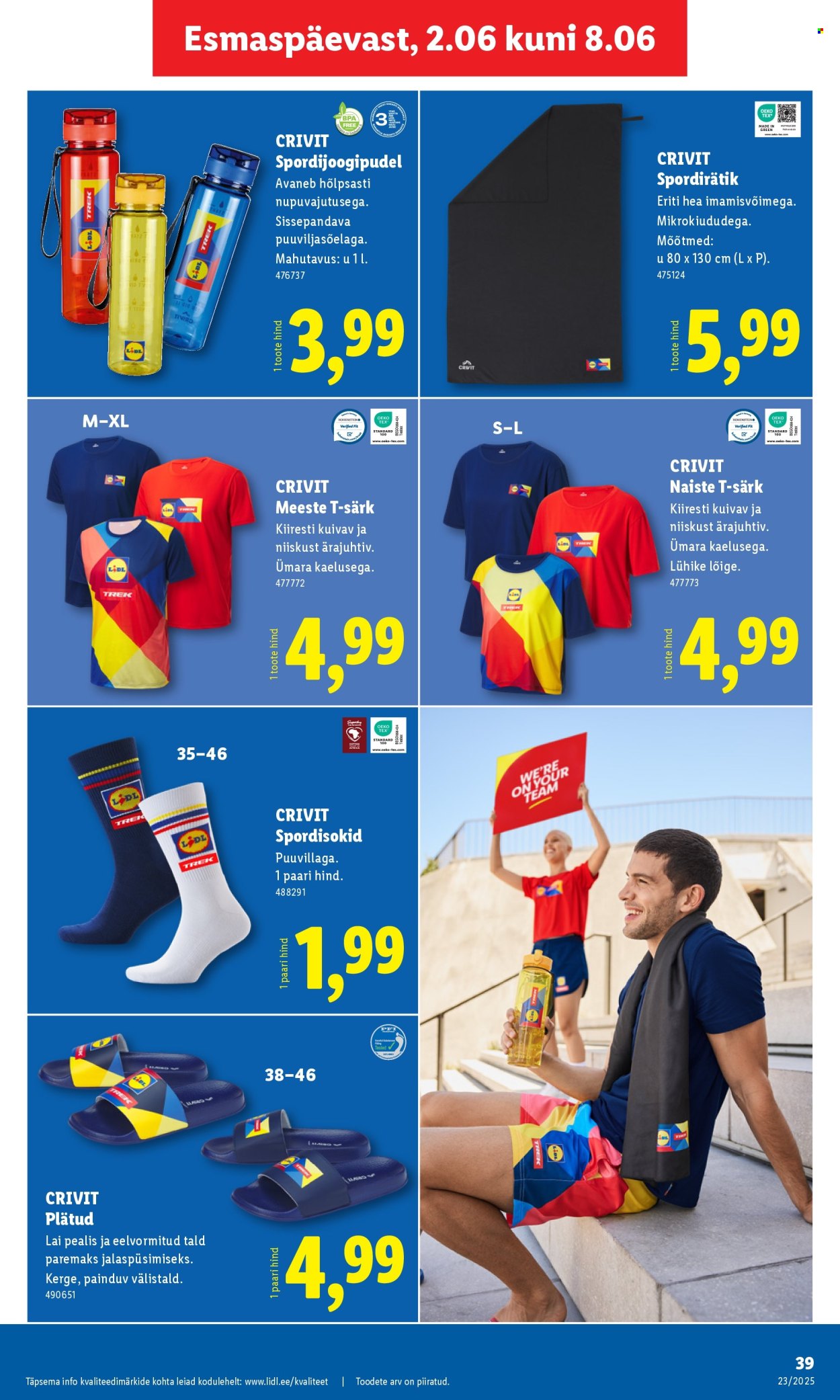 lidl - Lidl kliendileht - Kliendileht (2.06 - 8.06.2025) - page: 39 lidl - Lidl kliendileht - Kliendileht (2.06 - 8.06.2025) - page: 39