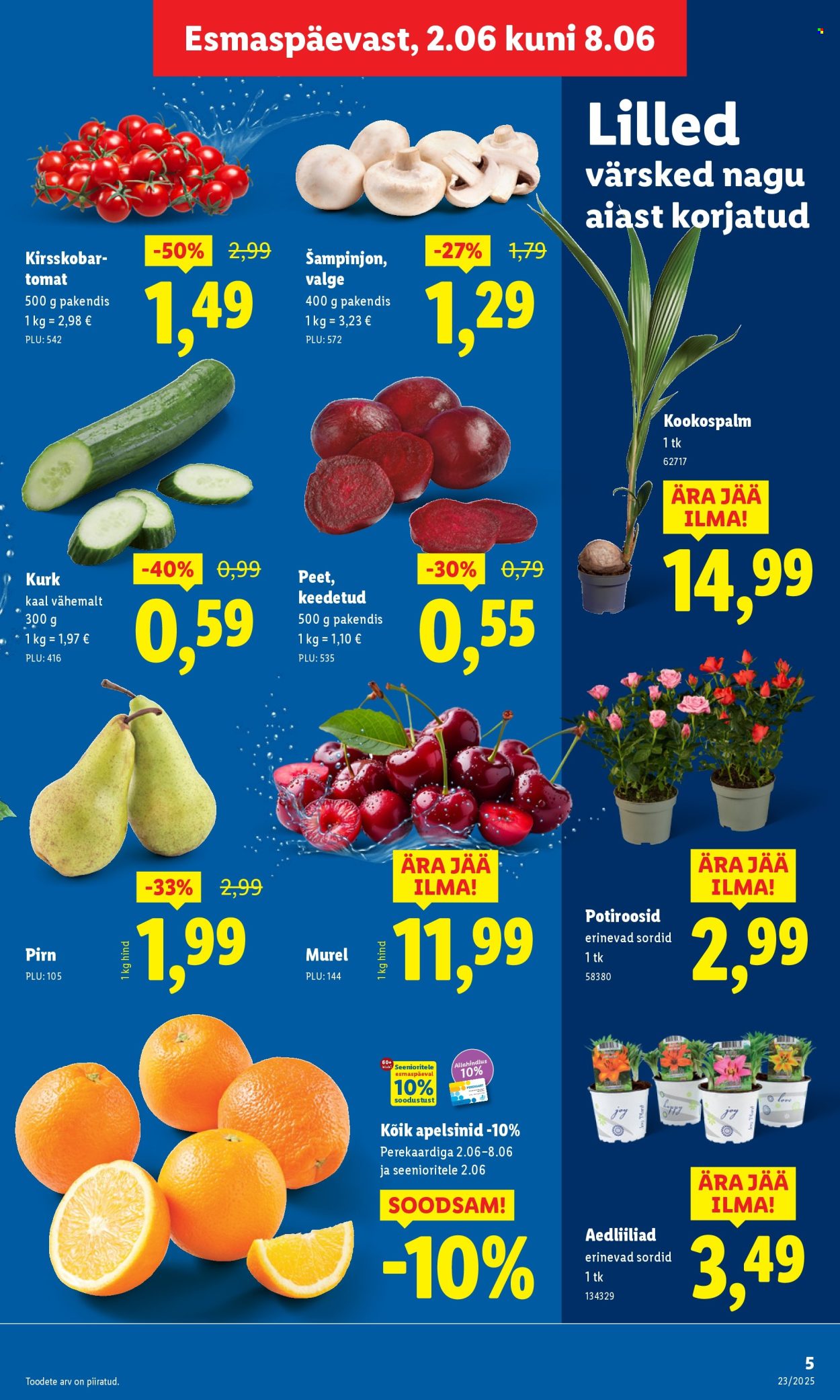 lidl - Lidl kliendileht - Kliendileht (2.06 - 8.06.2025) - page: 5 lidl - Lidl kliendileht - Kliendileht (2.06 - 8.06.2025) - page: 5