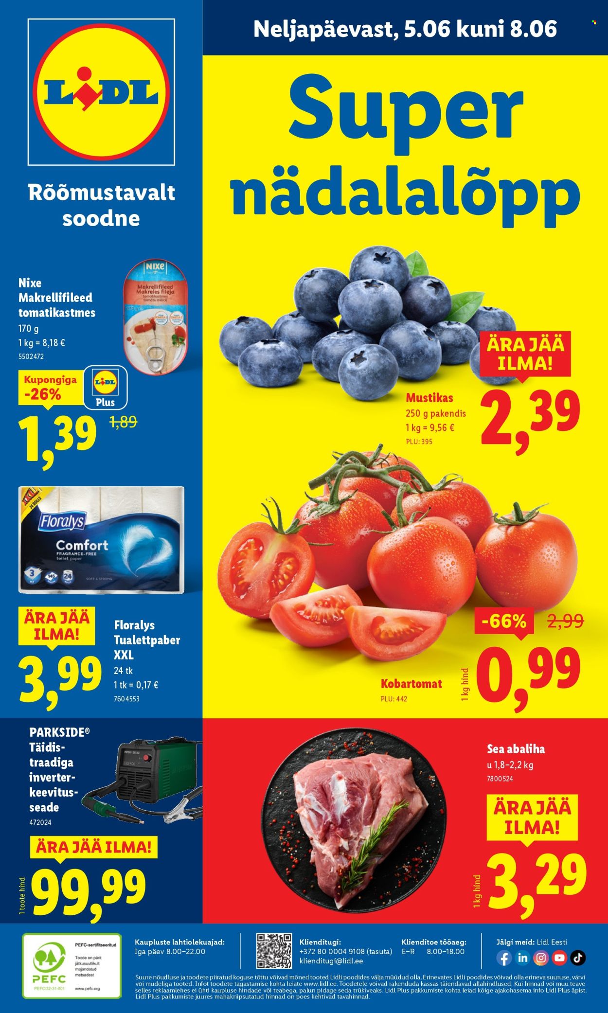 lidl - Lidl kliendileht - Kliendileht (2.06 - 8.06.2025) - page: 70 lidl - Lidl kliendileht - Kliendileht (2.06 - 8.06.2025) - page: 70