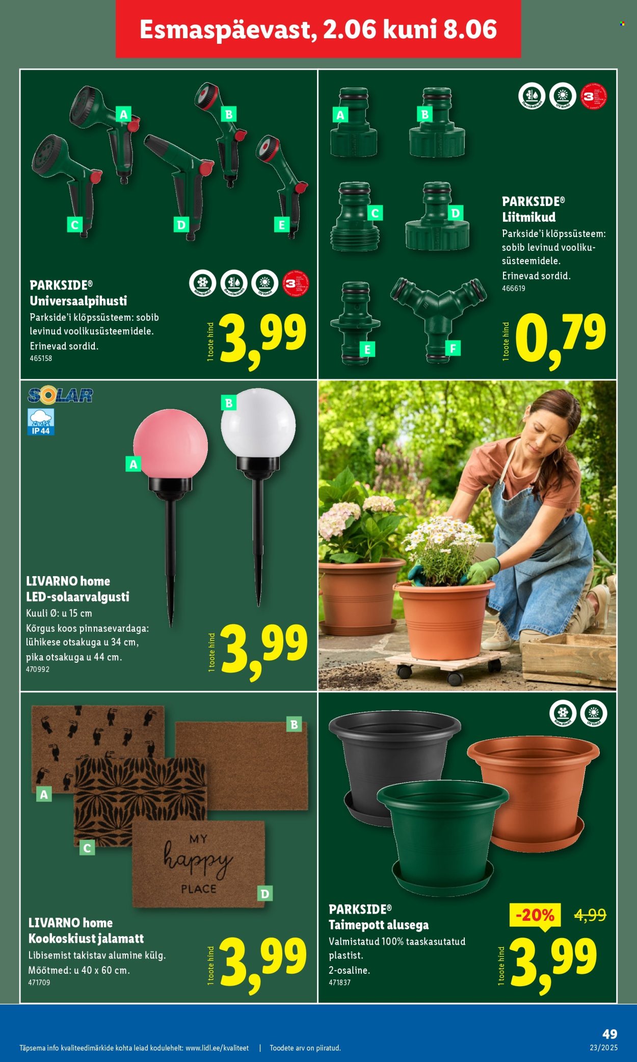 lidl - Lidl kliendileht - Kliendileht (2.06 - 8.06.2025) - page: 49 lidl - Lidl kliendileht - Kliendileht (2.06 - 8.06.2025) - page: 49