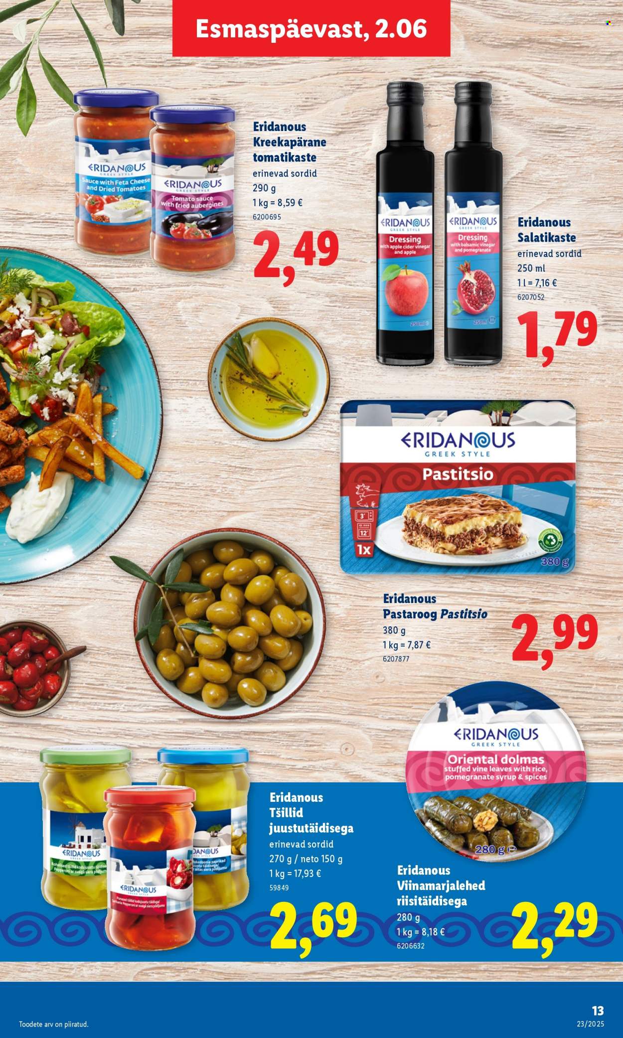 lidl - Lidl kliendileht - Kliendileht (2.06 - 8.06.2025) - page: 13 lidl - Lidl kliendileht - Kliendileht (2.06 - 8.06.2025) - page: 13