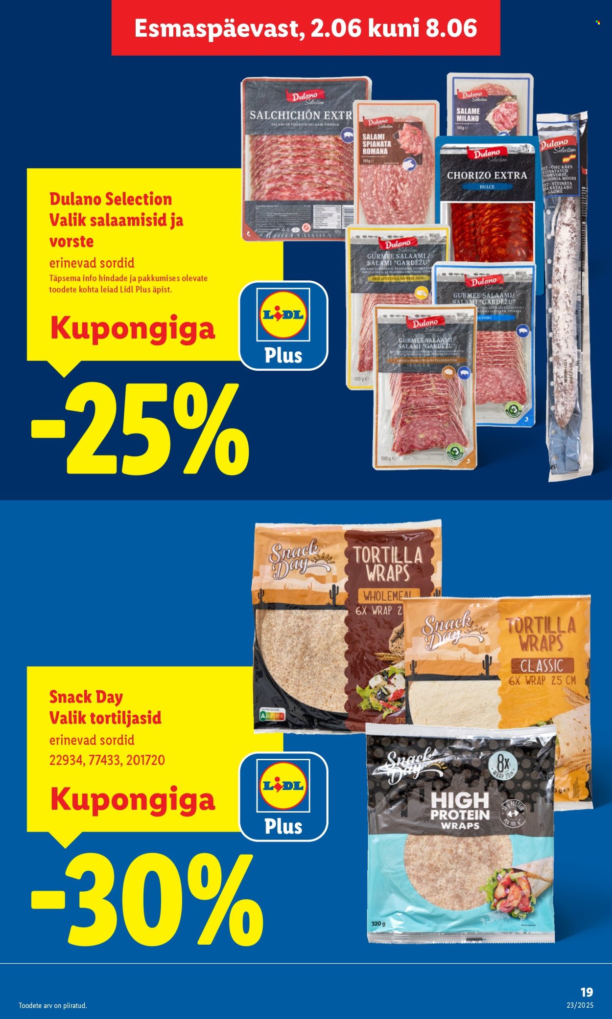 lidl - Lidl kliendileht - Kliendileht (2.06 - 8.06.2025) - page: 19 lidl - Lidl kliendileht - Kliendileht (2.06 - 8.06.2025) - page: 19