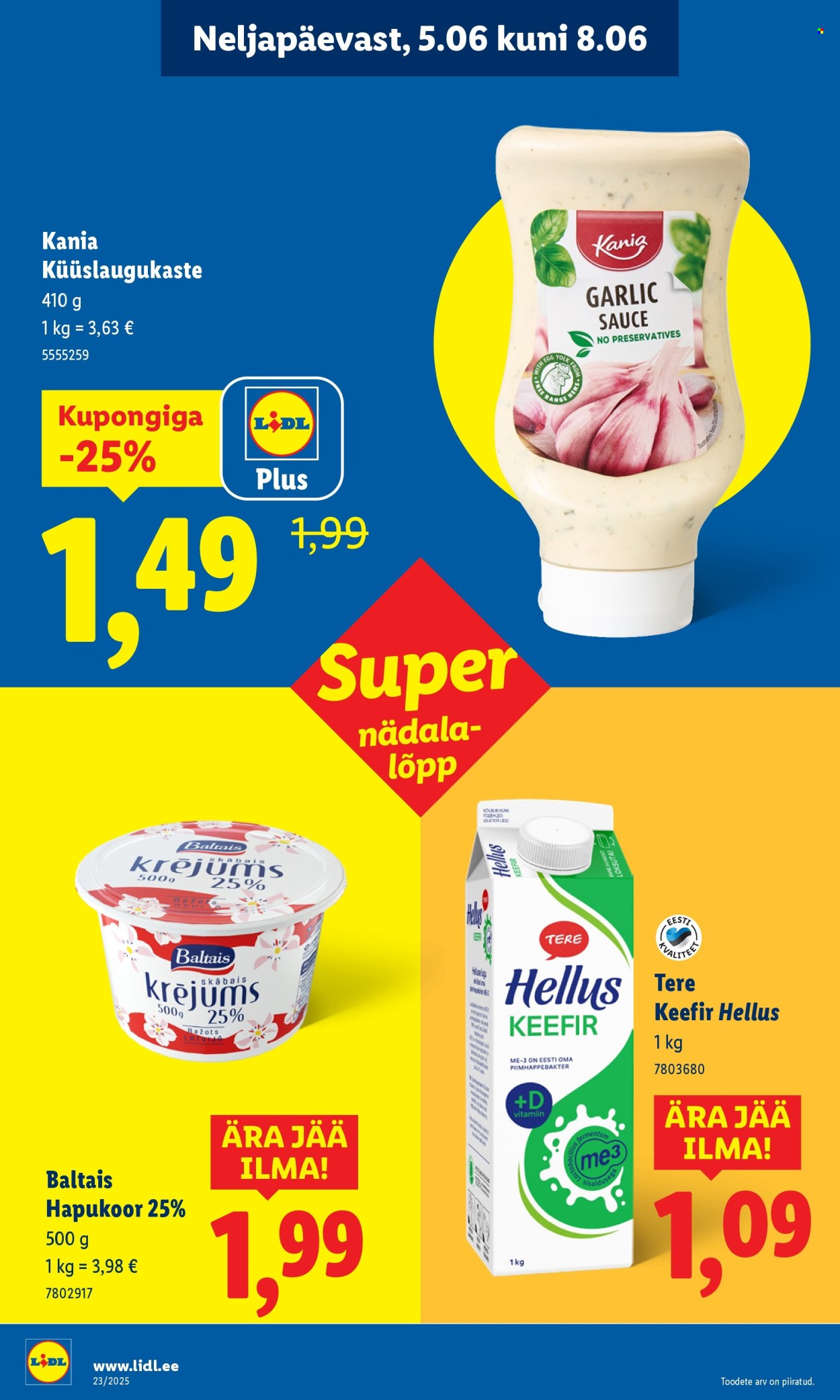 lidl - Lidl kliendileht - Kliendileht (2.06 - 8.06.2025) - page: 66 lidl - Lidl kliendileht - Kliendileht (2.06 - 8.06.2025) - page: 66