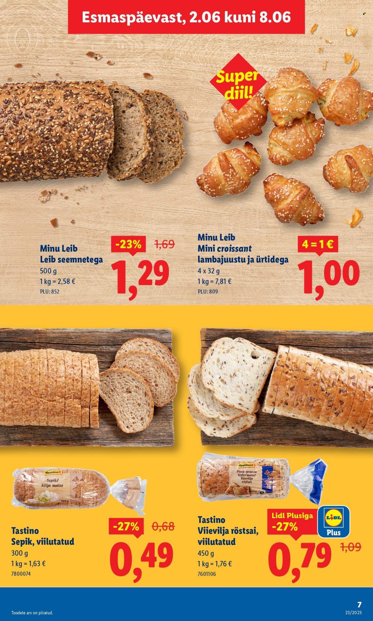 lidl - Lidl kliendileht - Kliendileht (2.06 - 8.06.2025) - page: 7 lidl - Lidl kliendileht - Kliendileht (2.06 - 8.06.2025) - page: 7