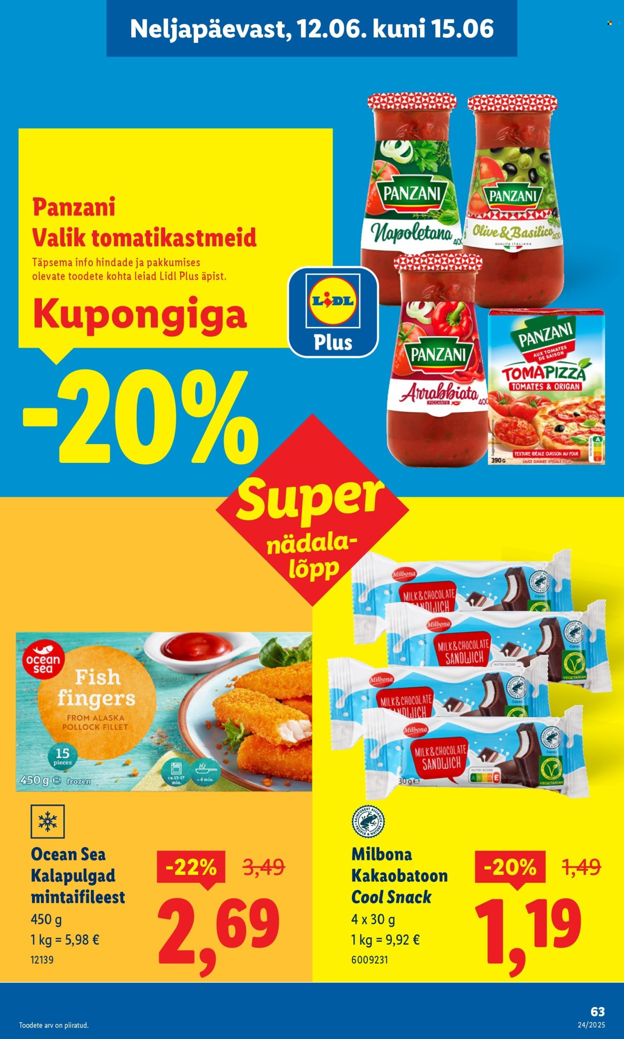 lidl - Lidl kliendileht - Kliendileht (9.06 - 15.06.2025) - page: 63 lidl - Lidl kliendileht - Kliendileht (9.06 - 15.06.2025) - page: 63
