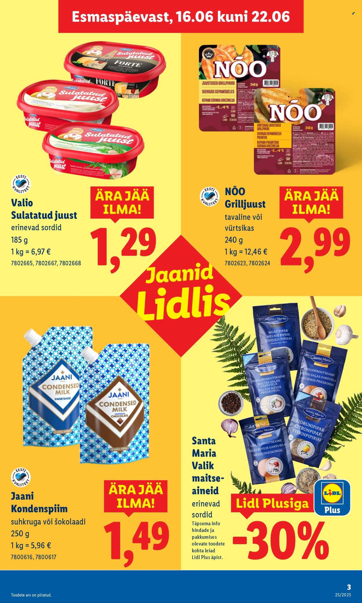lidl - Lidl kliendileht - Kliendileht (16.06 - 22.06.2025) - page: 3 lidl - Lidl kliendileht - Kliendileht (16.06 - 22.06.2025) - page: 3