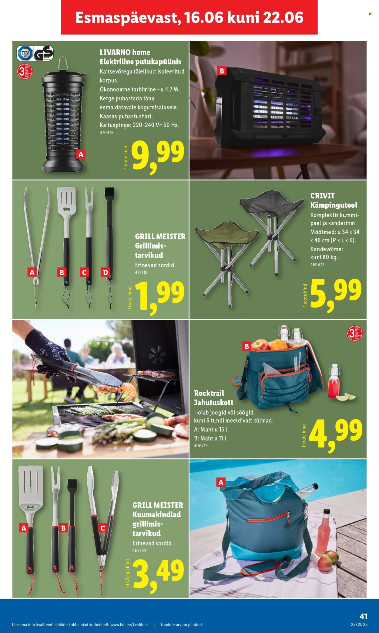 lidl - Lidl kliendileht - Kliendileht (16.06 - 22.06.2025) - page: 41 lidl - Lidl kliendileht - Kliendileht (16.06 - 22.06.2025) - page: 41