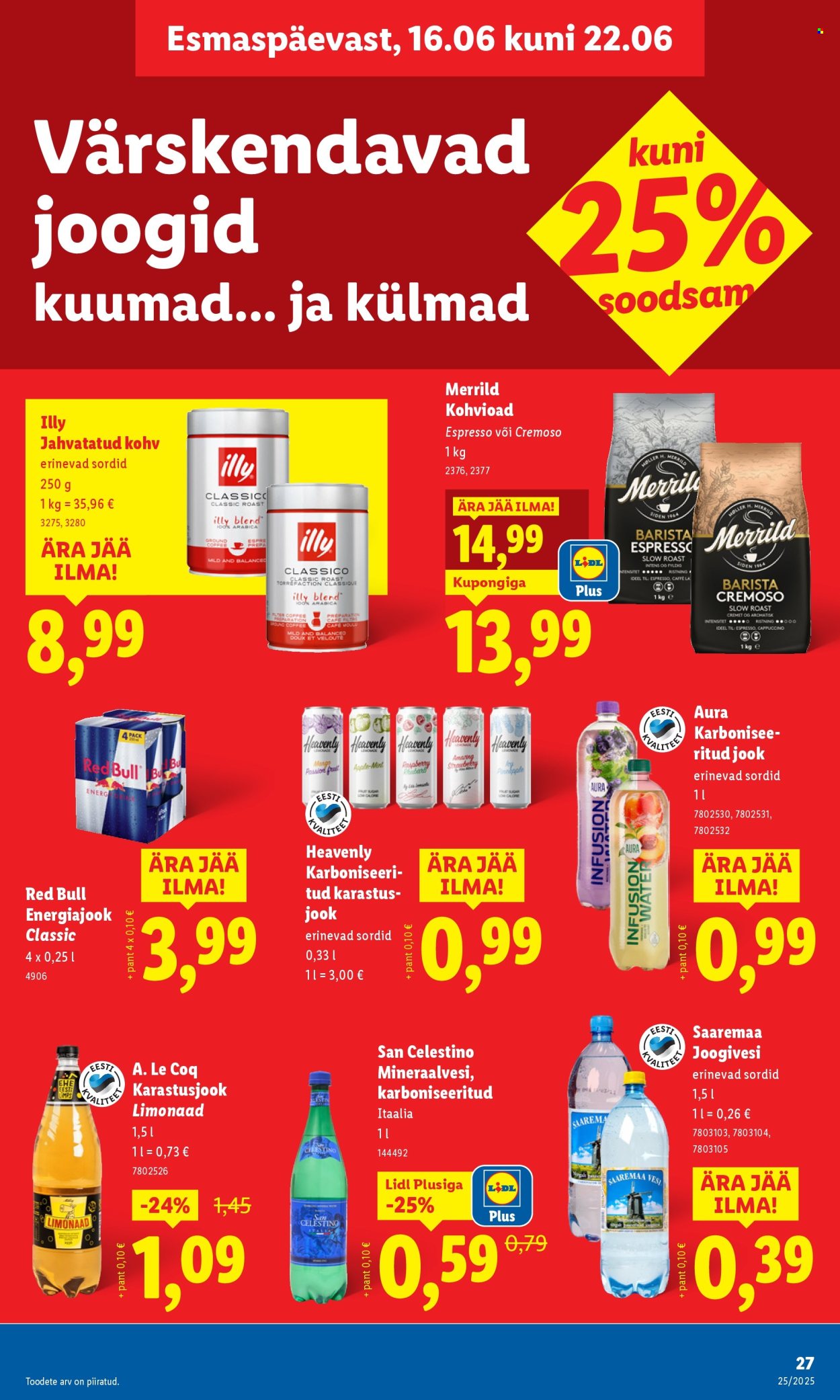 lidl - Lidl kliendileht - Kliendileht (16.06 - 22.06.2025) - page: 27 lidl - Lidl kliendileht - Kliendileht (16.06 - 22.06.2025) - page: 27
