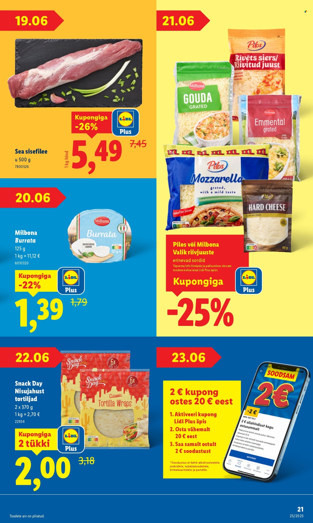 lidl - Lidl kliendileht - Kliendileht (16.06 - 22.06.2025) - page: 21 lidl - Lidl kliendileht - Kliendileht (16.06 - 22.06.2025) - page: 21