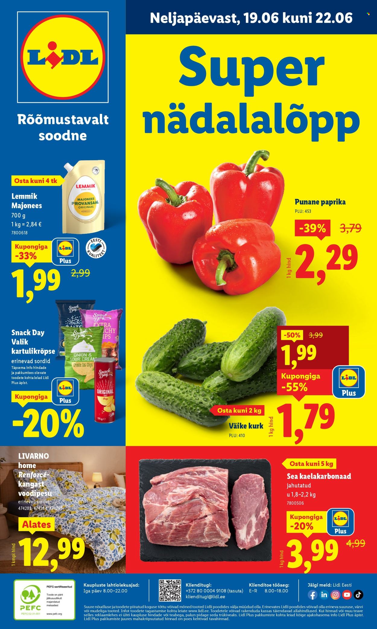 lidl - Lidl kliendileht - Kliendileht (16.06 - 22.06.2025) - page: 62 lidl - Lidl kliendileht - Kliendileht (16.06 - 22.06.2025) - page: 62