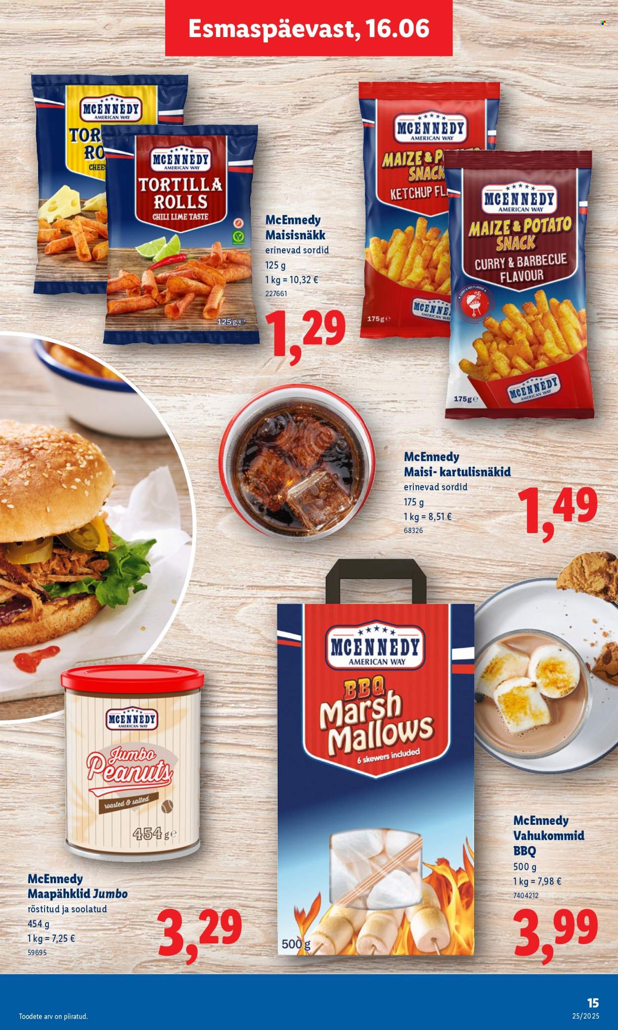 lidl - Lidl kliendileht - Kliendileht (16.06 - 22.06.2025) - page: 15 lidl - Lidl kliendileht - Kliendileht (16.06 - 22.06.2025) - page: 15