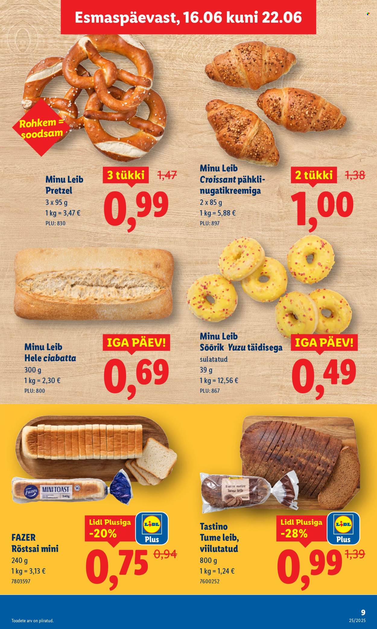 lidl - Lidl kliendileht - Kliendileht (16.06 - 22.06.2025) - page: 9 lidl - Lidl kliendileht - Kliendileht (16.06 - 22.06.2025) - page: 9
