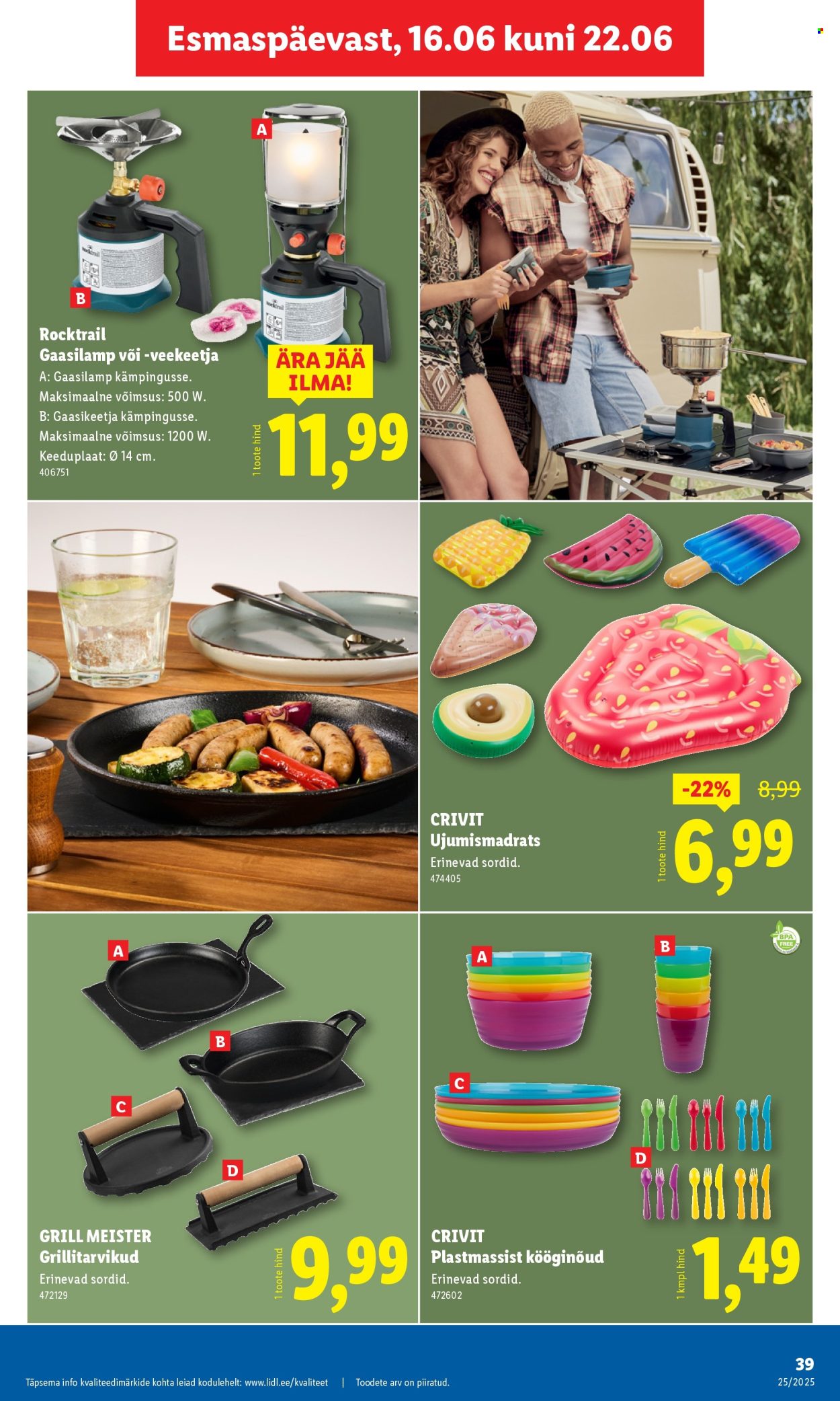 lidl - Lidl kliendileht - Kliendileht (16.06 - 22.06.2025) - page: 39 lidl - Lidl kliendileht - Kliendileht (16.06 - 22.06.2025) - page: 39
