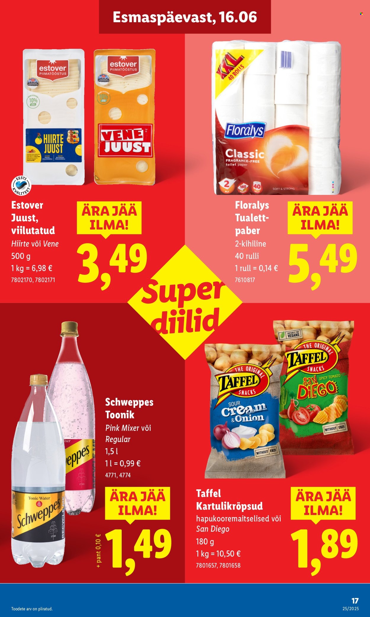lidl - Lidl kliendileht - Kliendileht (16.06 - 22.06.2025) - page: 17 lidl - Lidl kliendileht - Kliendileht (16.06 - 22.06.2025) - page: 17
