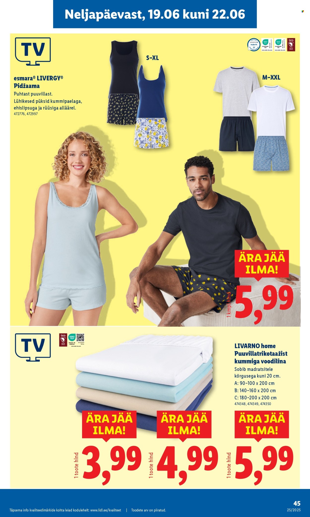 lidl - Lidl kliendileht - Kliendileht (16.06 - 22.06.2025) - page: 45 lidl - Lidl kliendileht - Kliendileht (16.06 - 22.06.2025) - page: 45