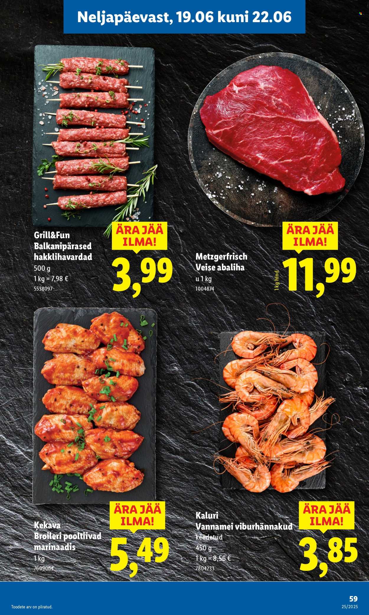lidl - Lidl kliendileht - Kliendileht (16.06 - 22.06.2025) - page: 59 lidl - Lidl kliendileht - Kliendileht (16.06 - 22.06.2025) - page: 59