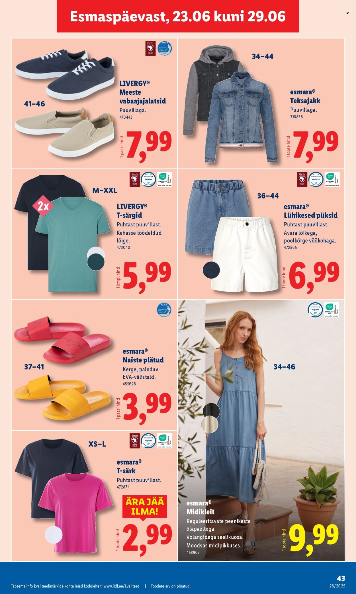 lidl - Lidl kliendileht - Kliendileht (23.06 - 29.06.2025) - page: 43 lidl - Lidl kliendileht - Kliendileht (23.06 - 29.06.2025) - page: 43