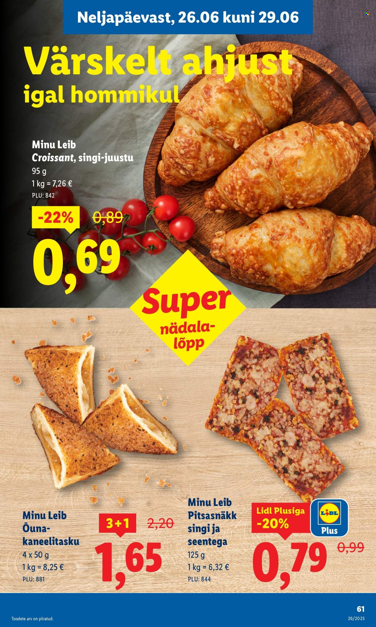 lidl - Lidl kliendileht - Kliendileht (23.06 - 29.06.2025) - page: 61 lidl - Lidl kliendileht - Kliendileht (23.06 - 29.06.2025) - page: 61