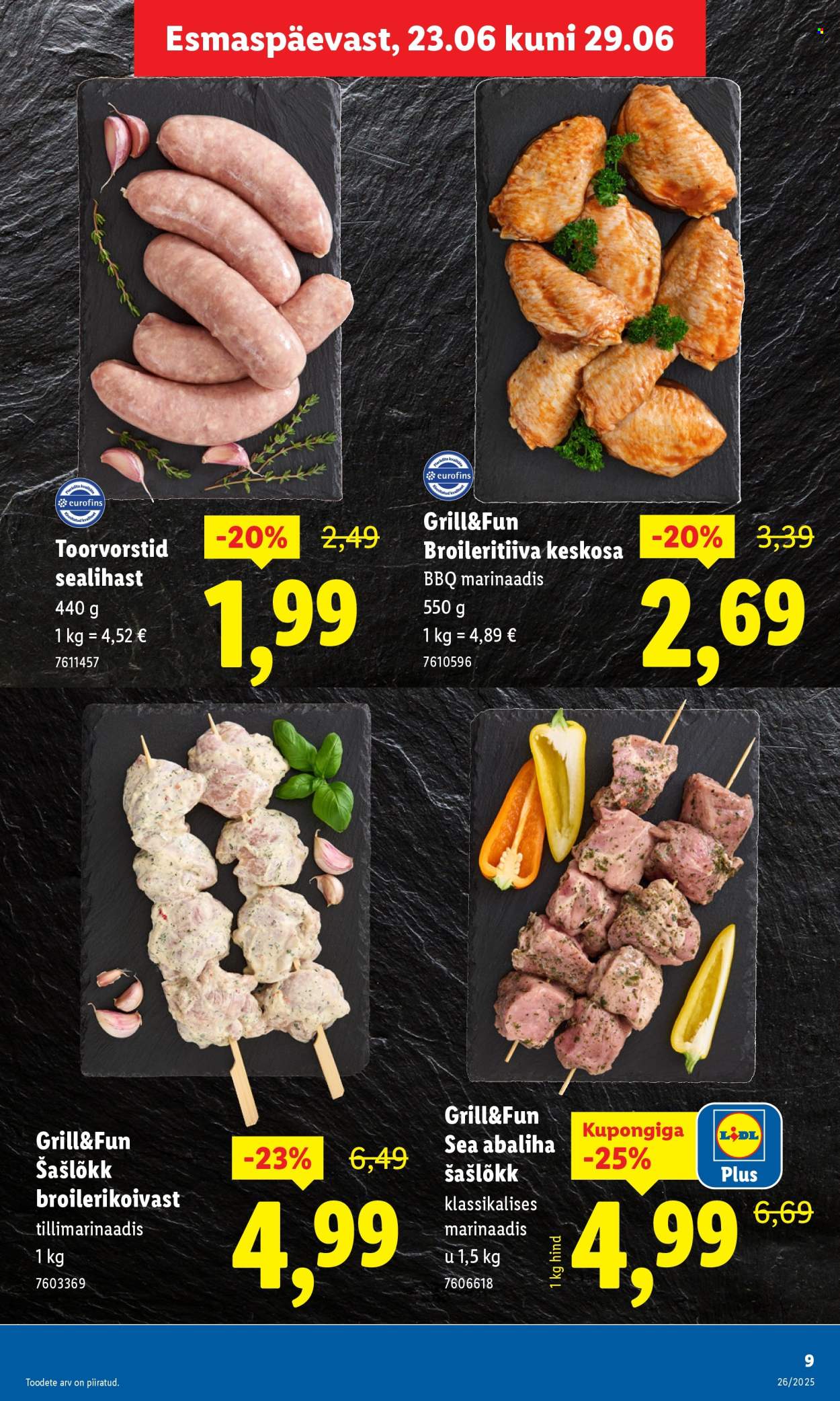 lidl - Lidl kliendileht - Kliendileht (23.06 - 29.06.2025) - page: 9 lidl - Lidl kliendileht - Kliendileht (23.06 - 29.06.2025) - page: 9