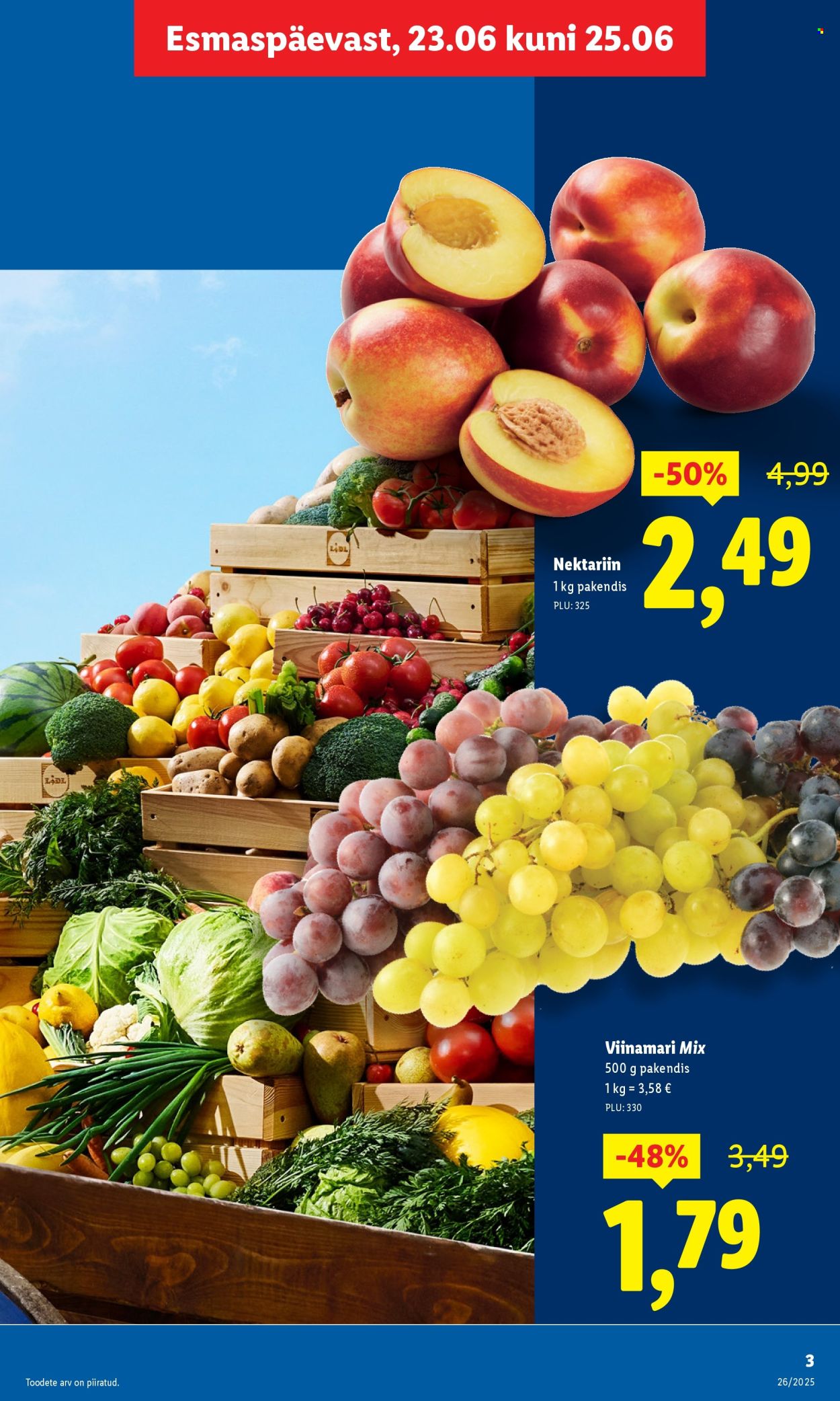 lidl - Lidl kliendileht - Kliendileht (23.06 - 29.06.2025) - page: 3 lidl - Lidl kliendileht - Kliendileht (23.06 - 29.06.2025) - page: 3