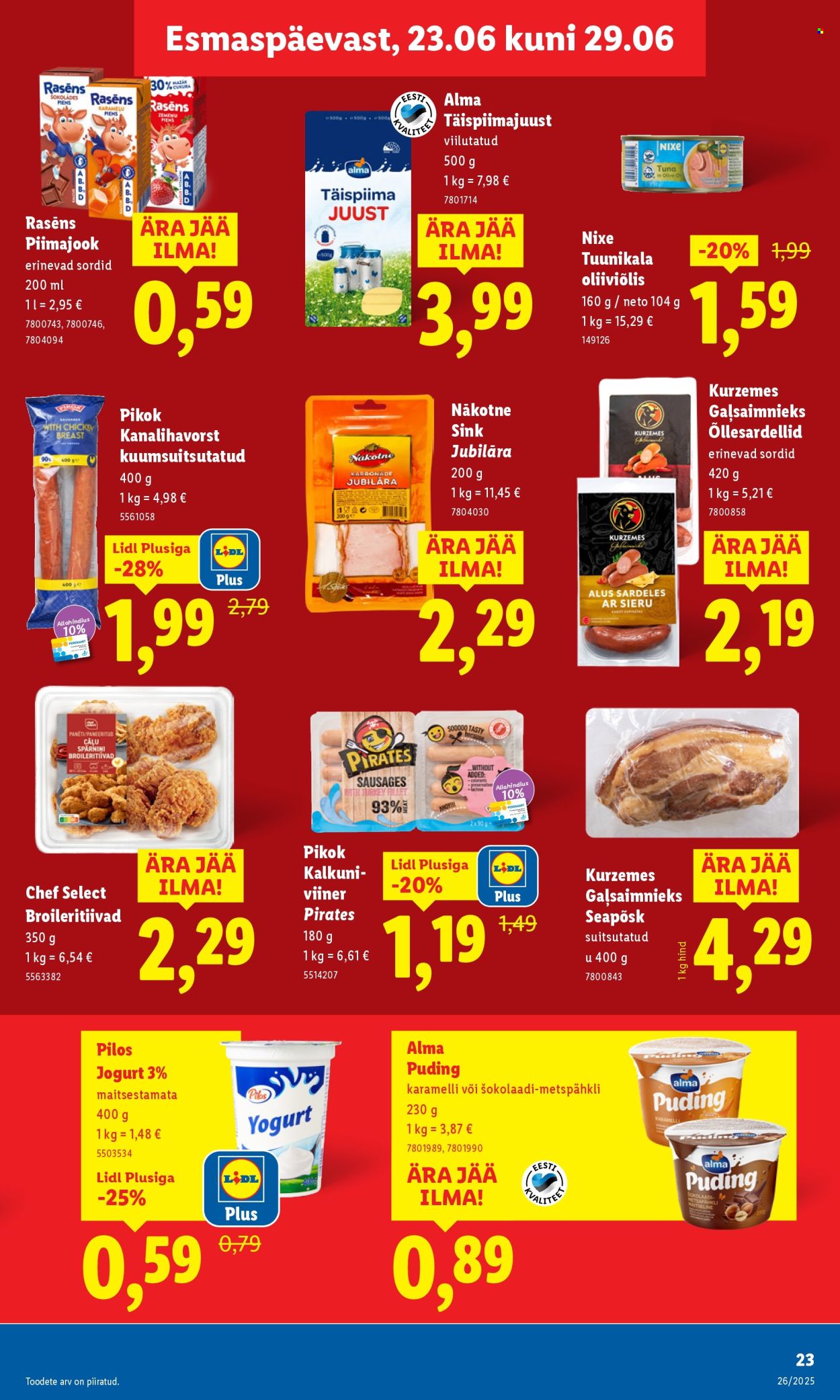 lidl - Lidl kliendileht - Kliendileht (23.06 - 29.06.2025) - page: 23 lidl - Lidl kliendileht - Kliendileht (23.06 - 29.06.2025) - page: 23