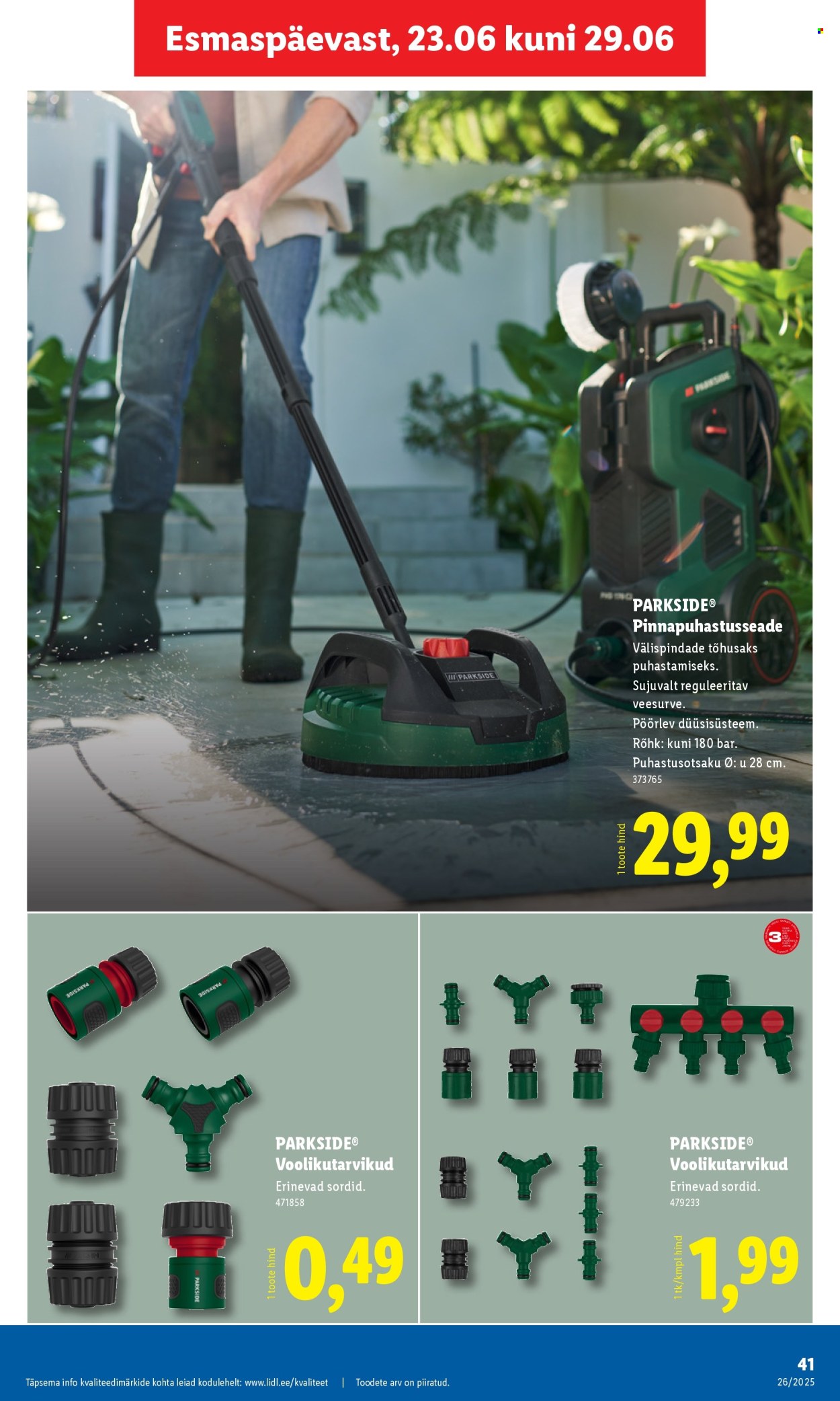 lidl - Lidl kliendileht - Tööstuskaupade pakkumised (23.06 - 29.06.2025) - page: 12