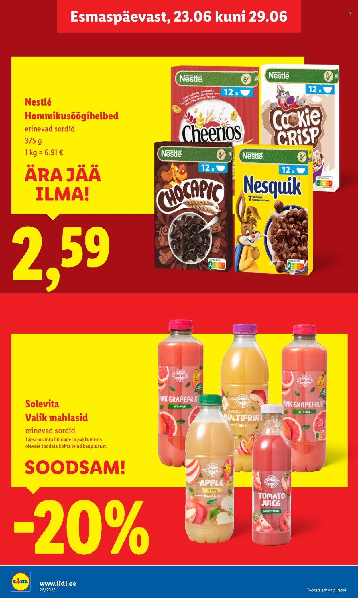 lidl - Lidl kliendileht - Nädalalõpu pakkumised (26.06 - 29.06.2025) - page: 26 lidl - Lidl kliendileht - Nädalalõpu pakkumised (26.06 - 29.06.2025) - page: 26