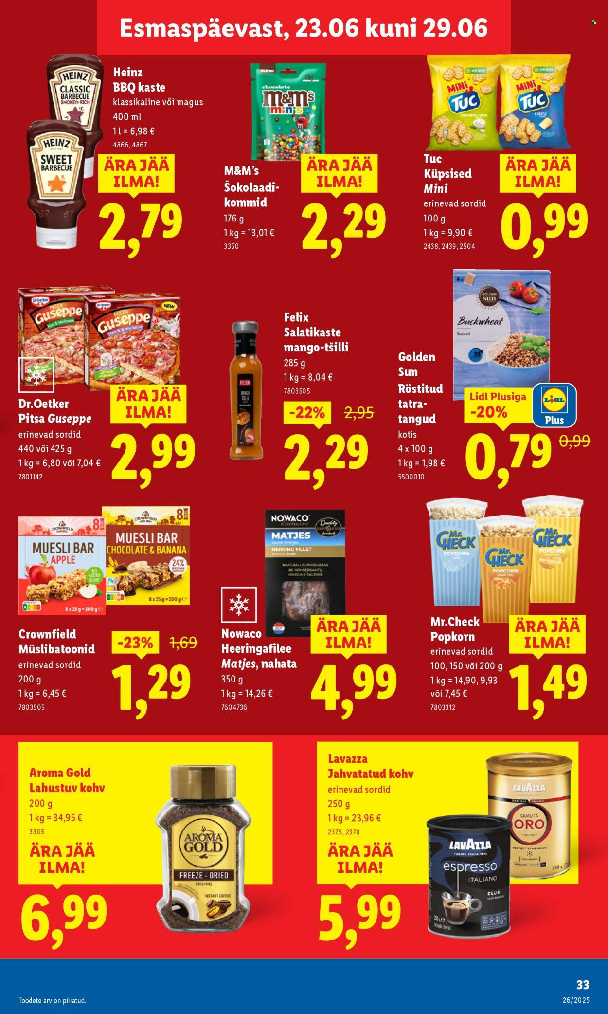 lidl - Lidl kliendileht - Nädalalõpu pakkumised (26.06 - 29.06.2025) - page: 33 lidl - Lidl kliendileht - Nädalalõpu pakkumised (26.06 - 29.06.2025) - page: 33