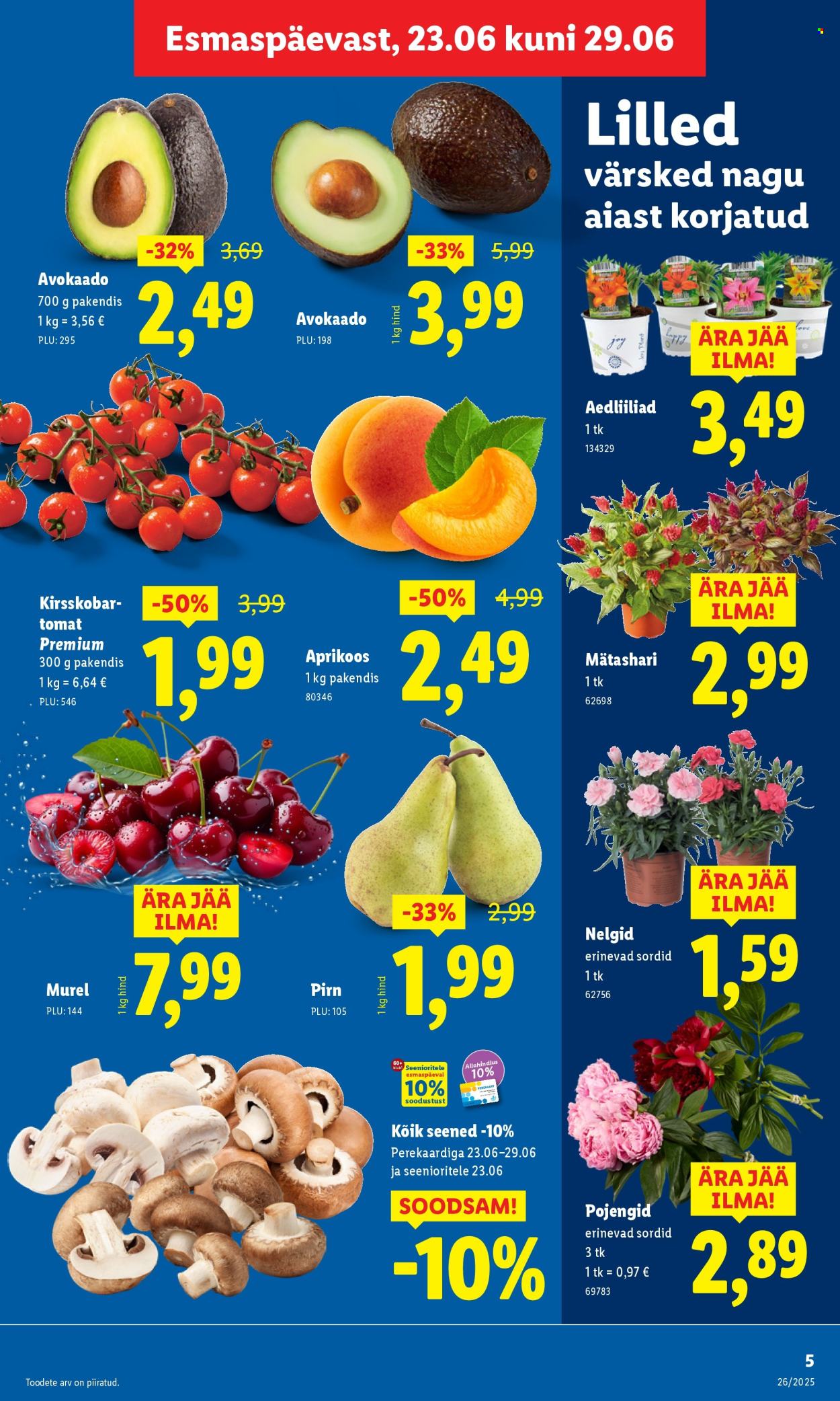 lidl - Lidl kliendileht - Nädalalõpu pakkumised (26.06 - 29.06.2025) - page: 5 lidl - Lidl kliendileht - Nädalalõpu pakkumised (26.06 - 29.06.2025) - page: 5
