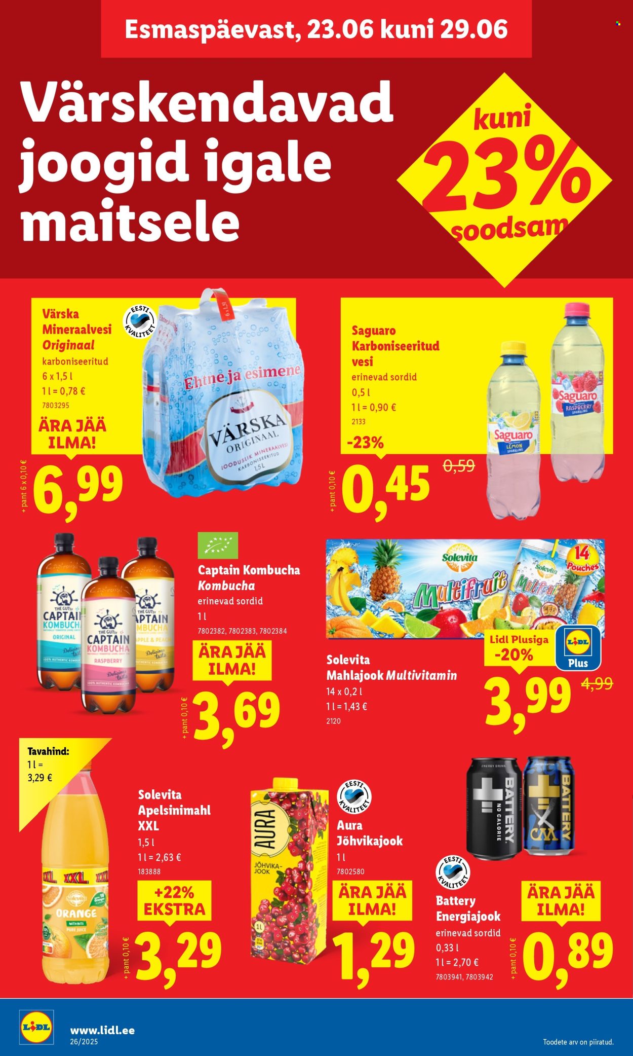 lidl - Lidl kliendileht - Nädalalõpu pakkumised (26.06 - 29.06.2025) - page: 34 lidl - Lidl kliendileht - Nädalalõpu pakkumised (26.06 - 29.06.2025) - page: 34