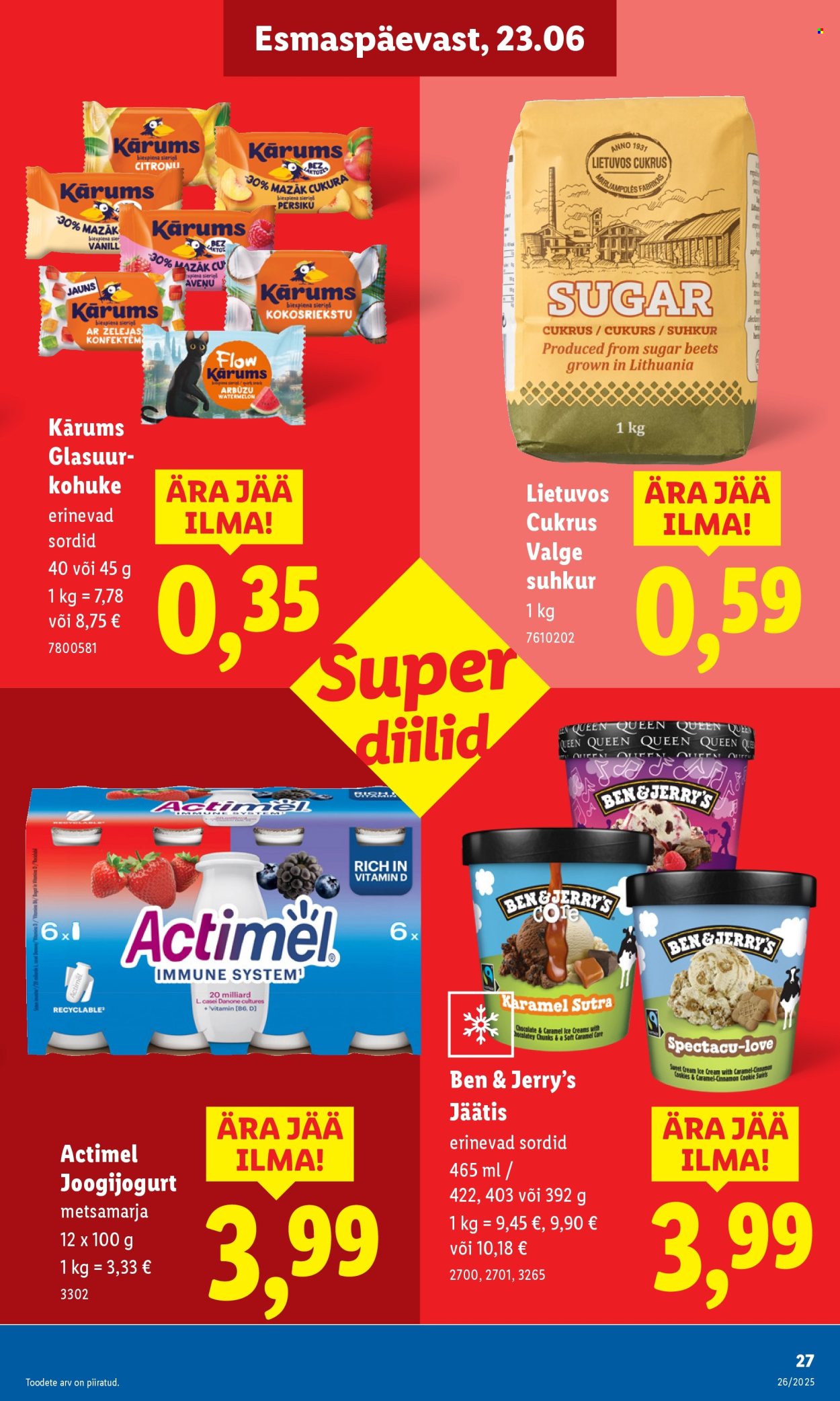 lidl - Lidl kliendileht - Nädalalõpu pakkumised (26.06 - 29.06.2025) - page: 27 lidl - Lidl kliendileht - Nädalalõpu pakkumised (26.06 - 29.06.2025) - page: 27
