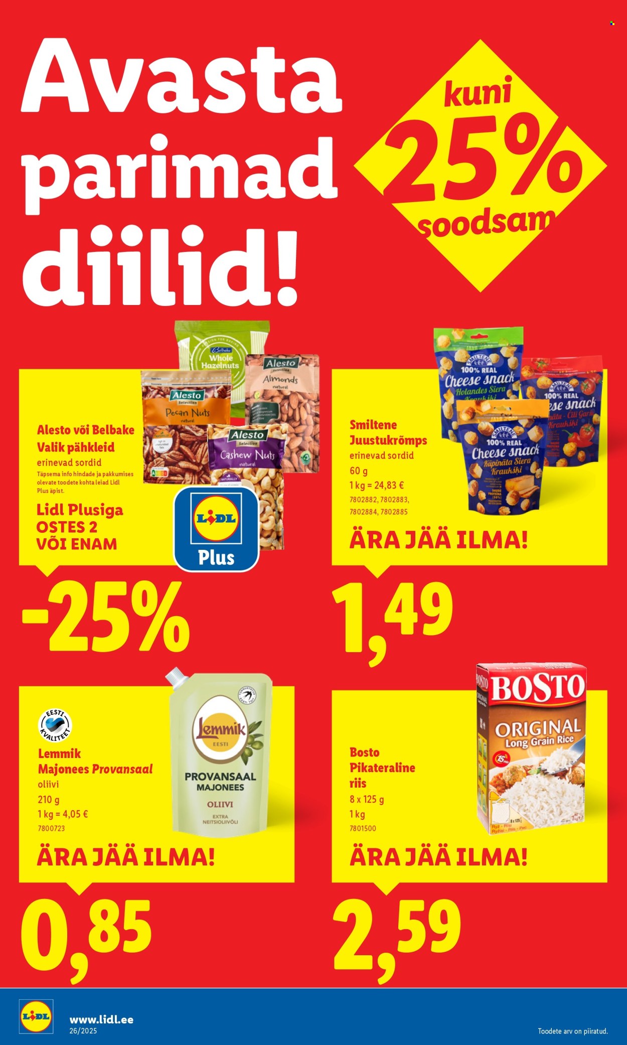 lidl - Lidl kliendileht - Nädalalõpu pakkumised (26.06 - 29.06.2025) - page: 32 lidl - Lidl kliendileht - Nädalalõpu pakkumised (26.06 - 29.06.2025) - page: 32