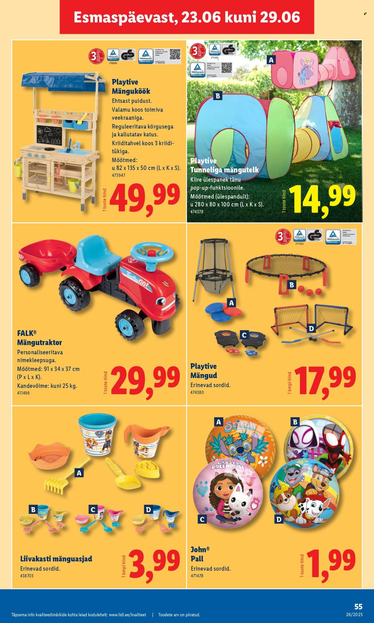 lidl - Lidl kliendileht - Nädalalõpu pakkumised (26.06 - 29.06.2025) - page: 55 lidl - Lidl kliendileht - Nädalalõpu pakkumised (26.06 - 29.06.2025) - page: 55