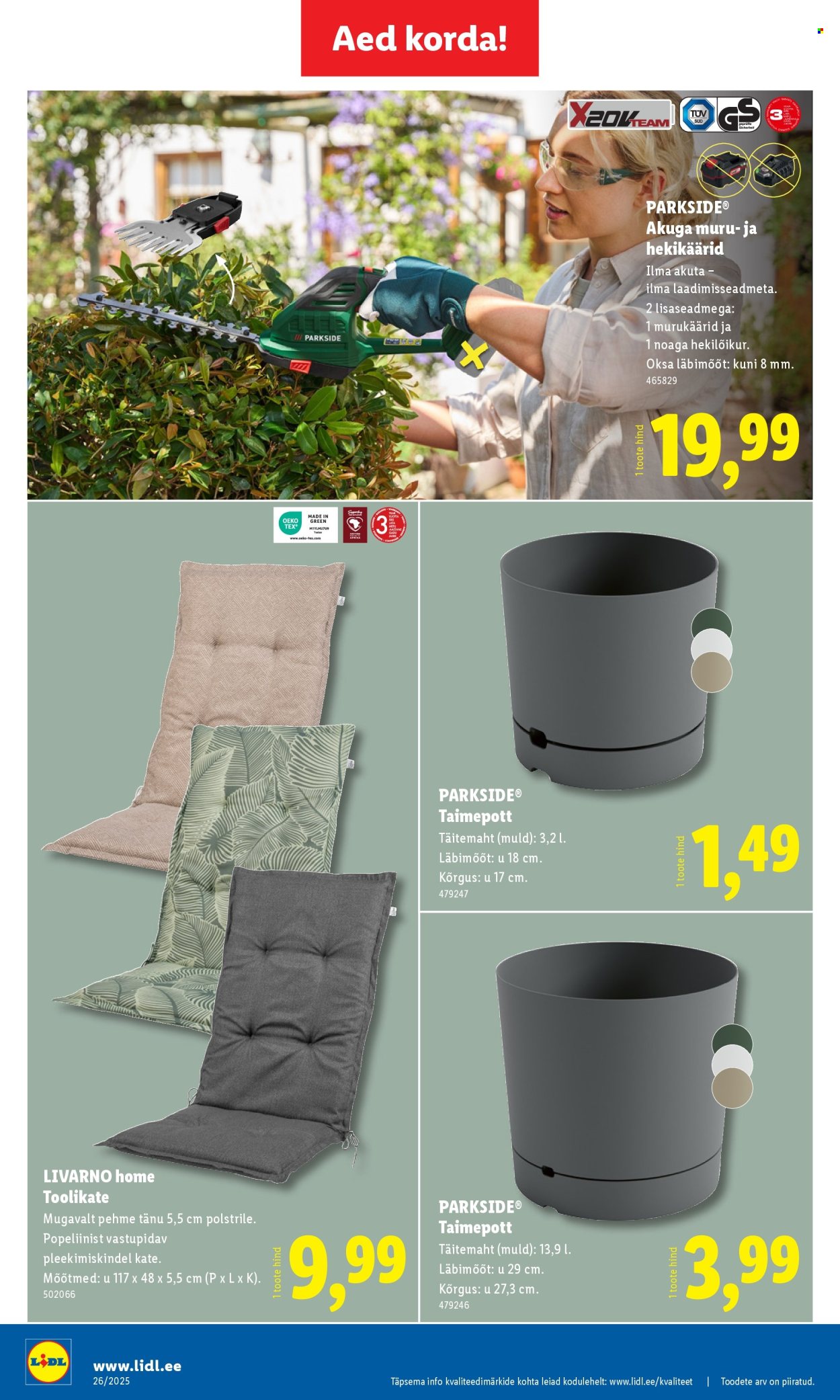 lidl - Lidl kliendileht - Nädalalõpu pakkumised (26.06 - 29.06.2025) - page: 48 lidl - Lidl kliendileht - Nädalalõpu pakkumised (26.06 - 29.06.2025) - page: 48