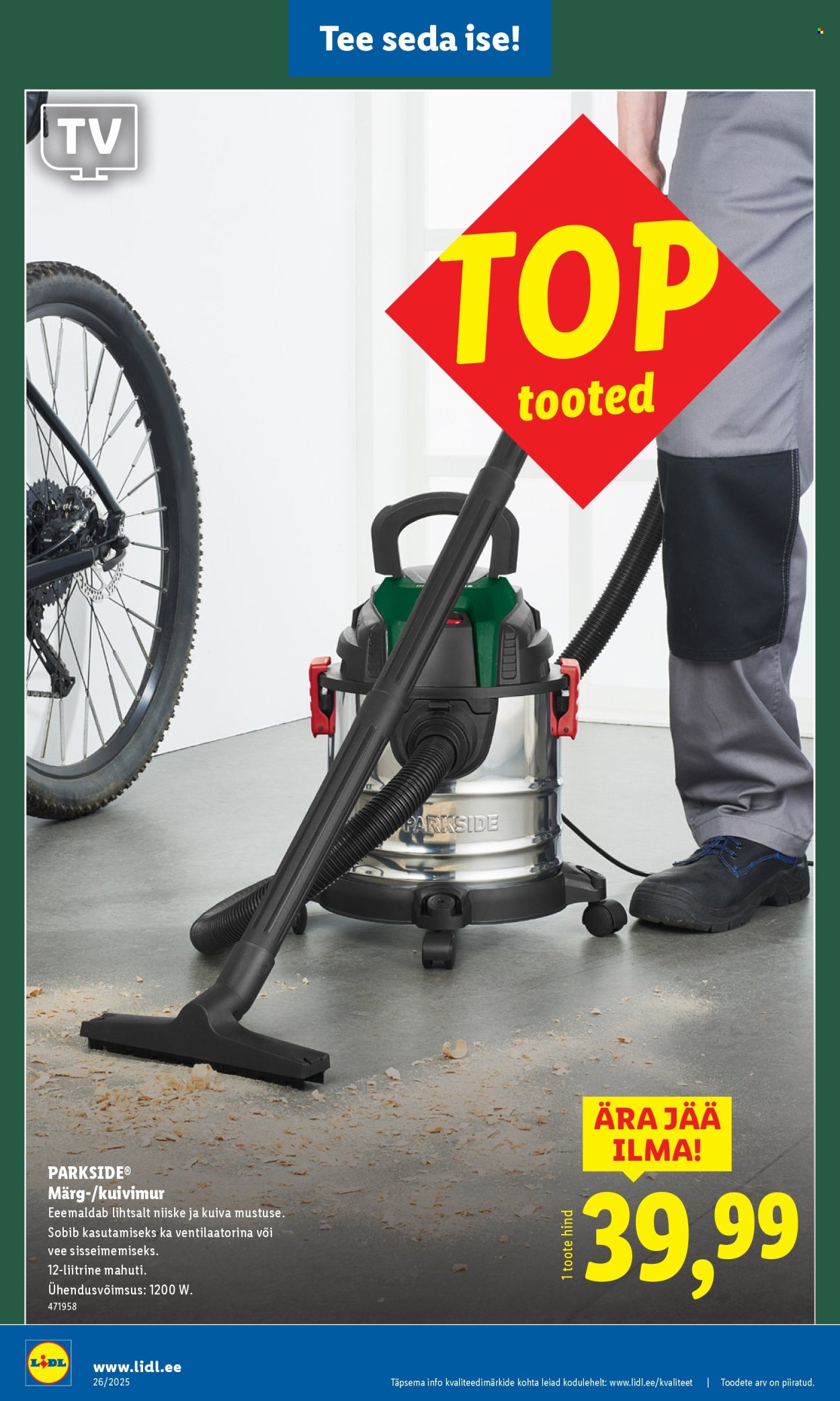 lidl - Lidl kliendileht - Tööstuskaupade pakkumised (23.06 - 29.06.2025) - page: 20