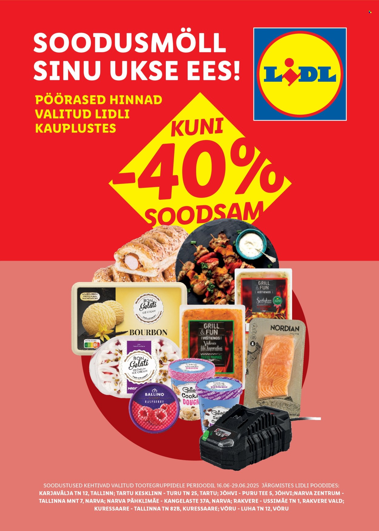 lidl - Lidl kliendileht - Soodusmöll sinu ukse ees! (16.06 - 29.06.2025)