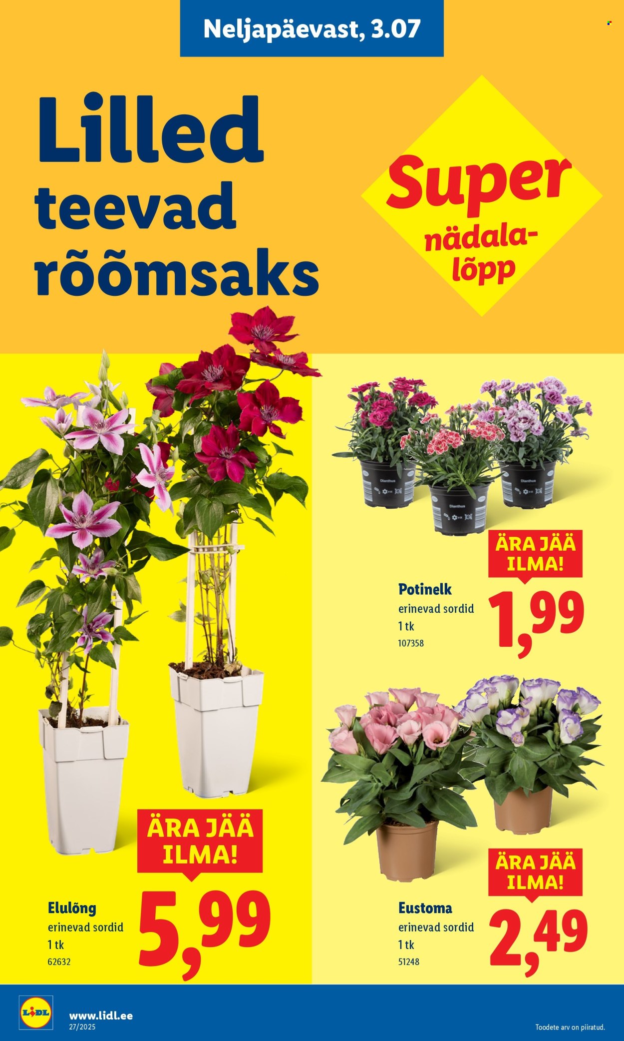 lidl - Lidl kliendileht - Kliendileht (30.06 - 6.07.2025) - page: 58 lidl - Lidl kliendileht - Kliendileht (30.06 - 6.07.2025) - page: 58