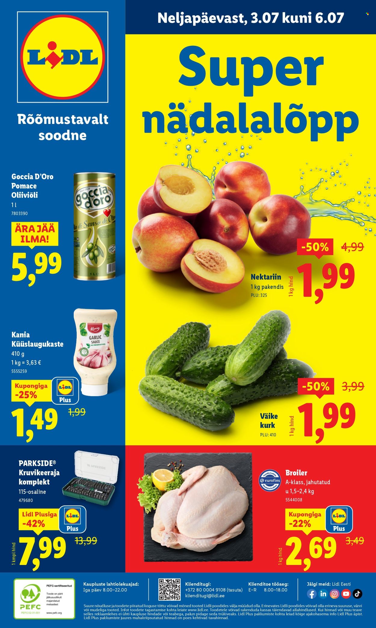 lidl - Lidl kliendileht - Kliendileht (30.06 - 6.07.2025) - page: 66 lidl - Lidl kliendileht - Kliendileht (30.06 - 6.07.2025) - page: 66