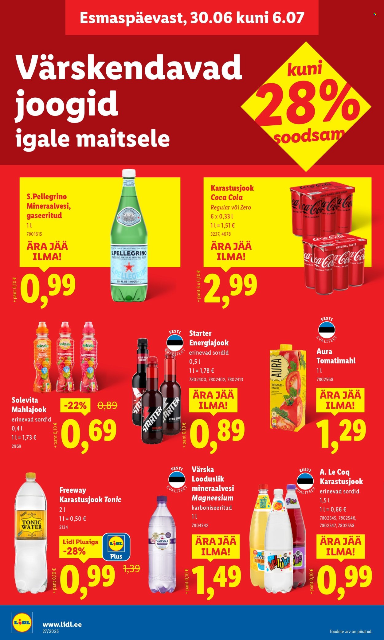 lidl - Lidl kliendileht - Nädalalõpu pakkumised (3.07 - 6.07.2025) - page: 36