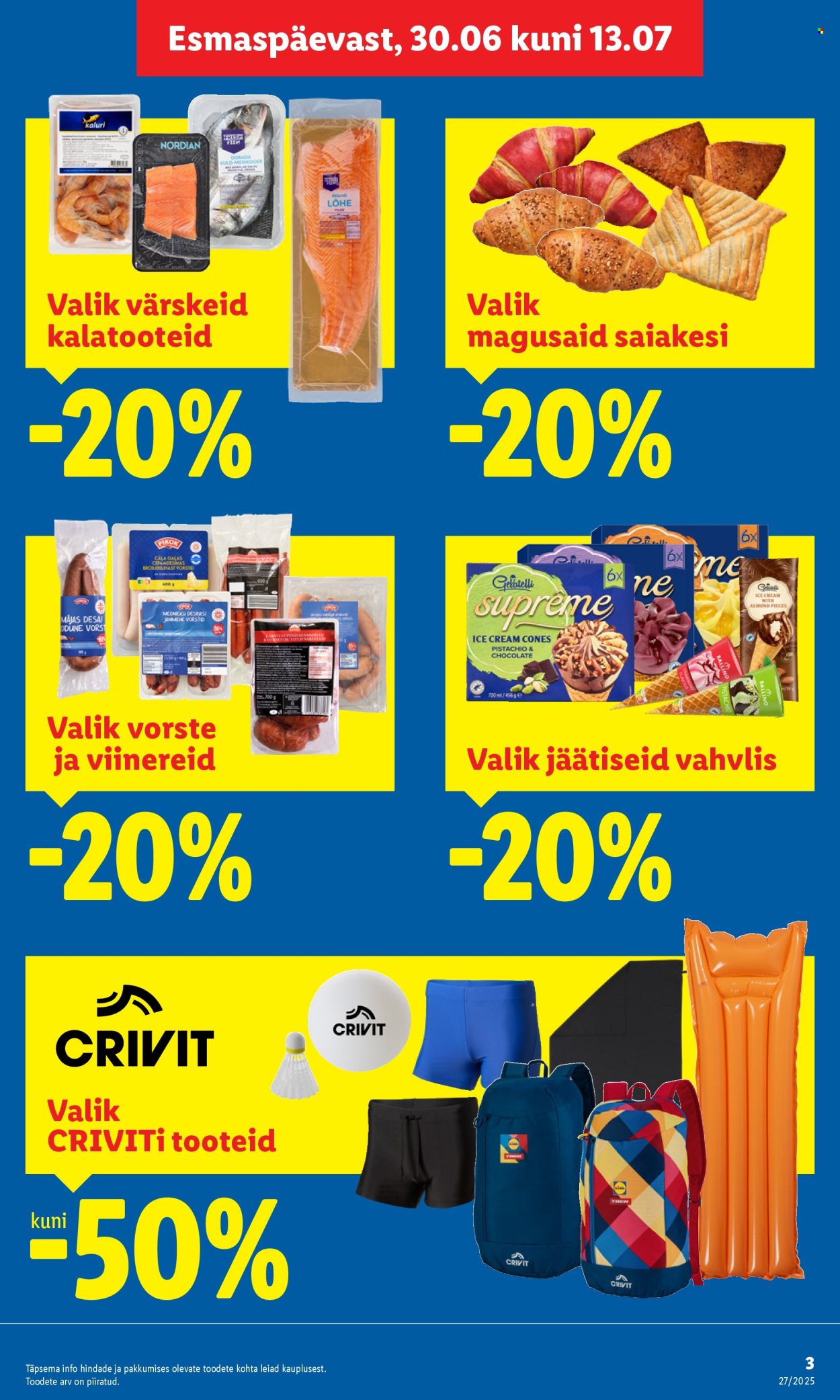 lidl - Lidl kliendileht - Nädalalõpu pakkumised (3.07 - 6.07.2025) - page: 3
