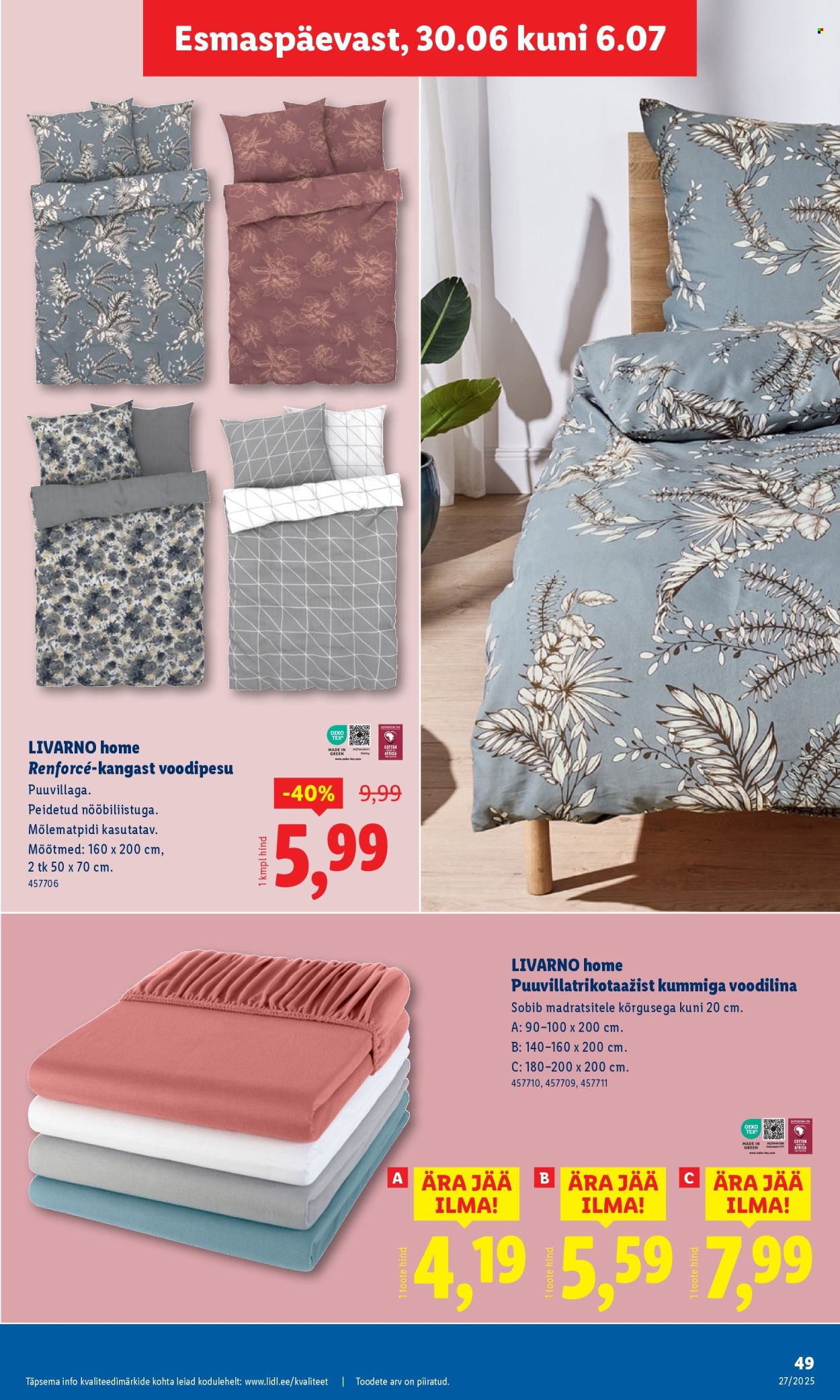 lidl - Lidl kliendileht - Nädalalõpu pakkumised (3.07 - 6.07.2025) - page: 49