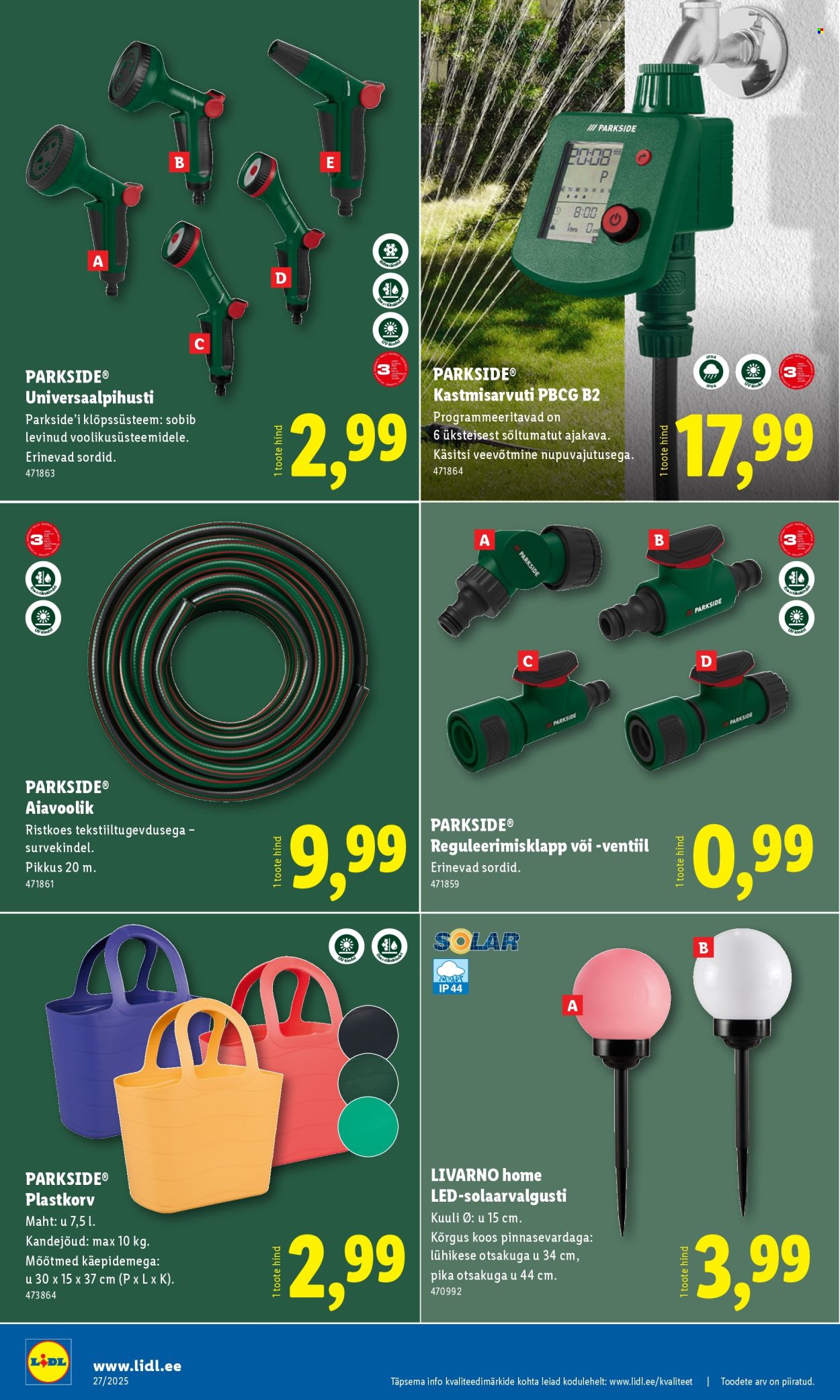 lidl - Lidl kliendileht - Nädalalõpu pakkumised (3.07 - 6.07.2025) - page: 62