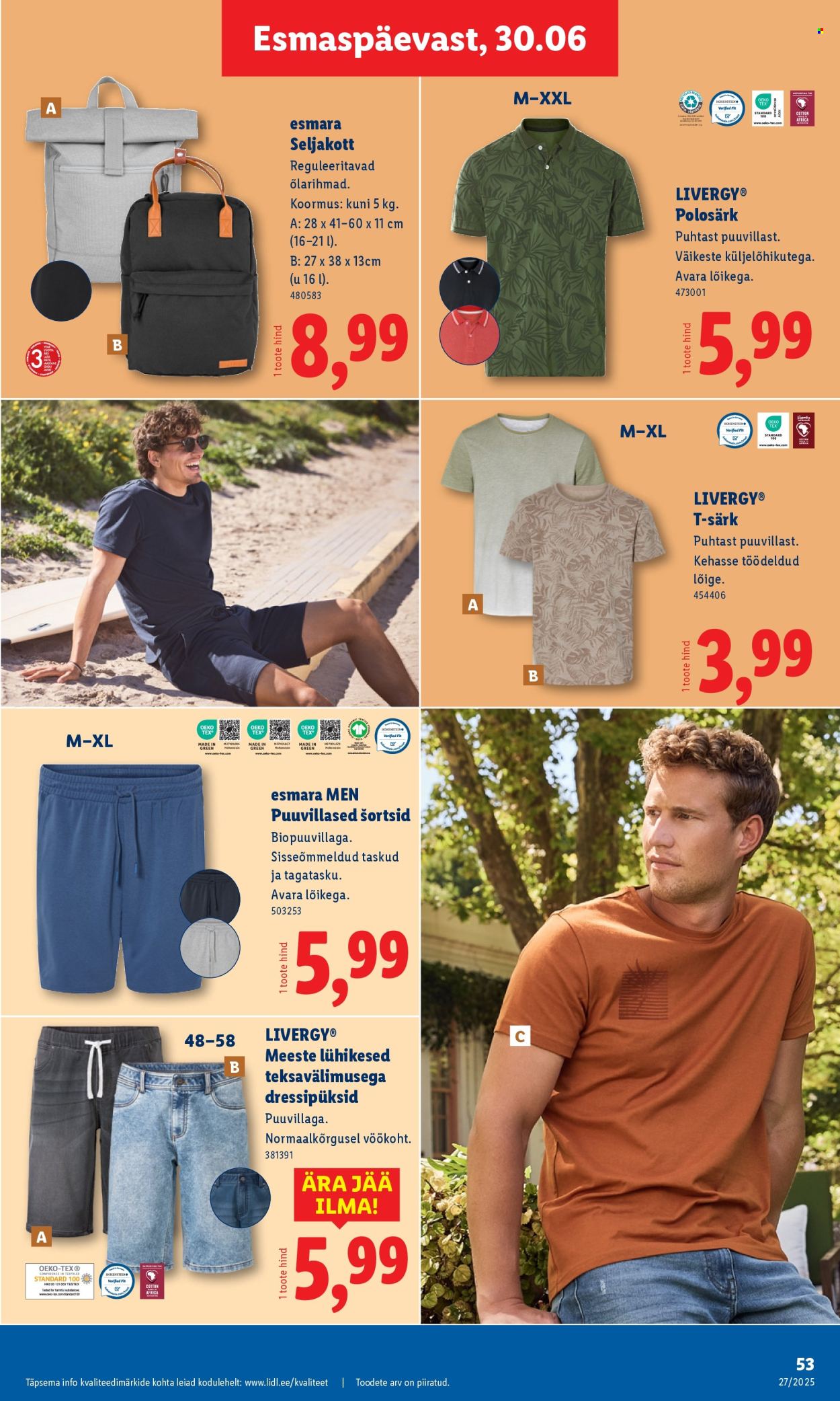 lidl - Lidl kliendileht - Nädalalõpu pakkumised (3.07 - 6.07.2025) - page: 53